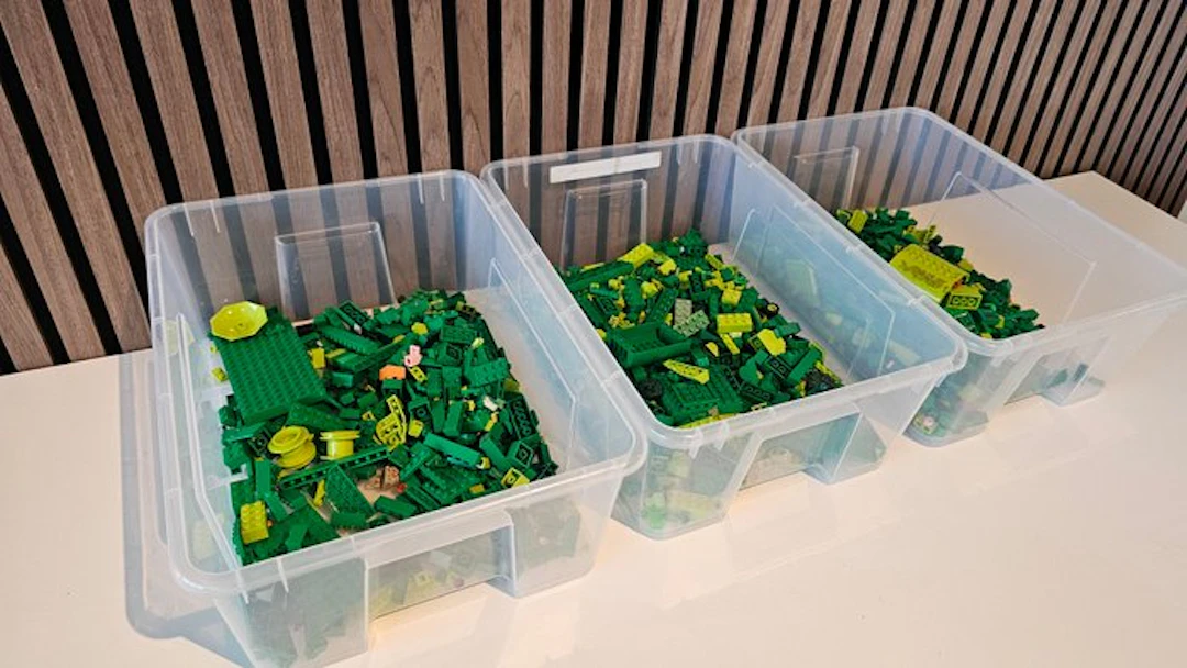 LEGO Pieces - 1000 Pieces - Groen