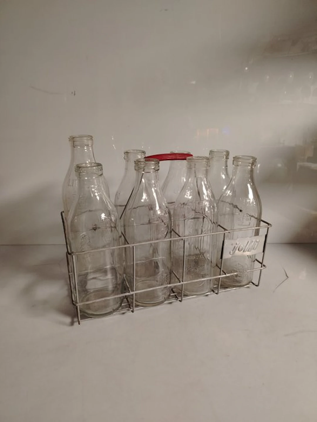 Latteria - 1950-1960 - Sign (7) - Glass, Aluminium