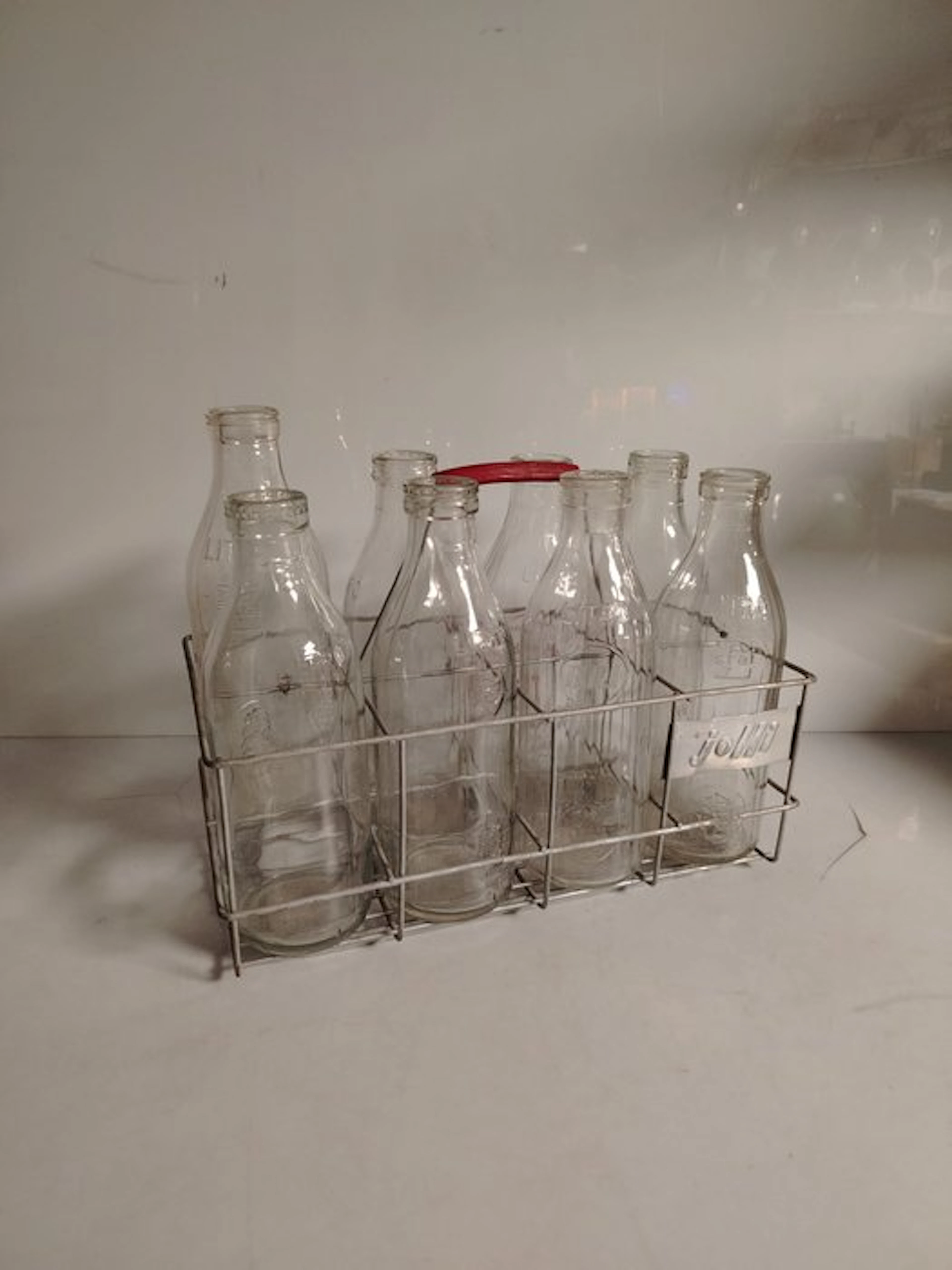 Latteria - 1950-1960 - Sign (7) - Glass, Aluminium