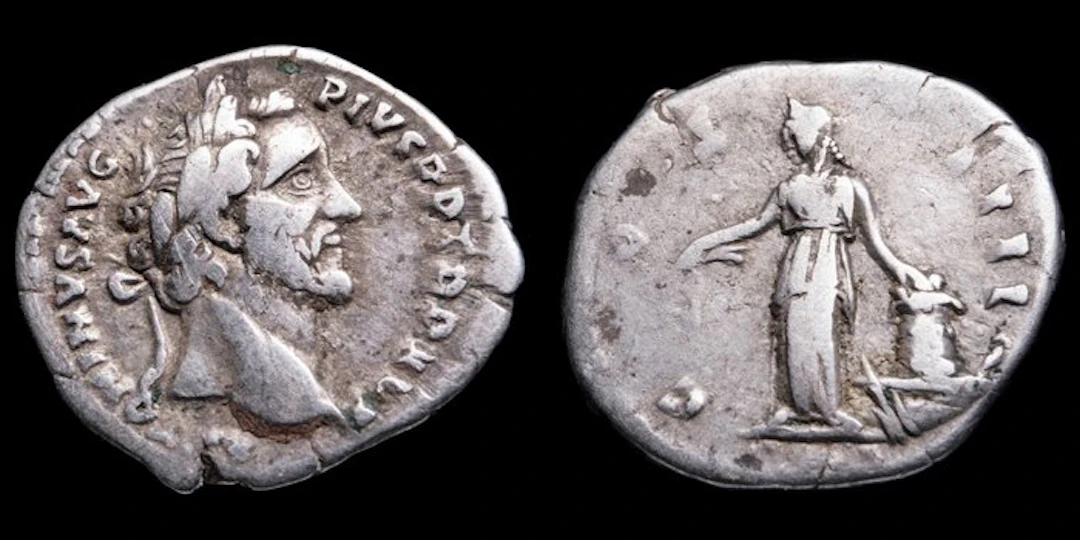 Roman Empire. Antoninus Pius (AD 138-161). Denarius COS IIII (No reserve price)