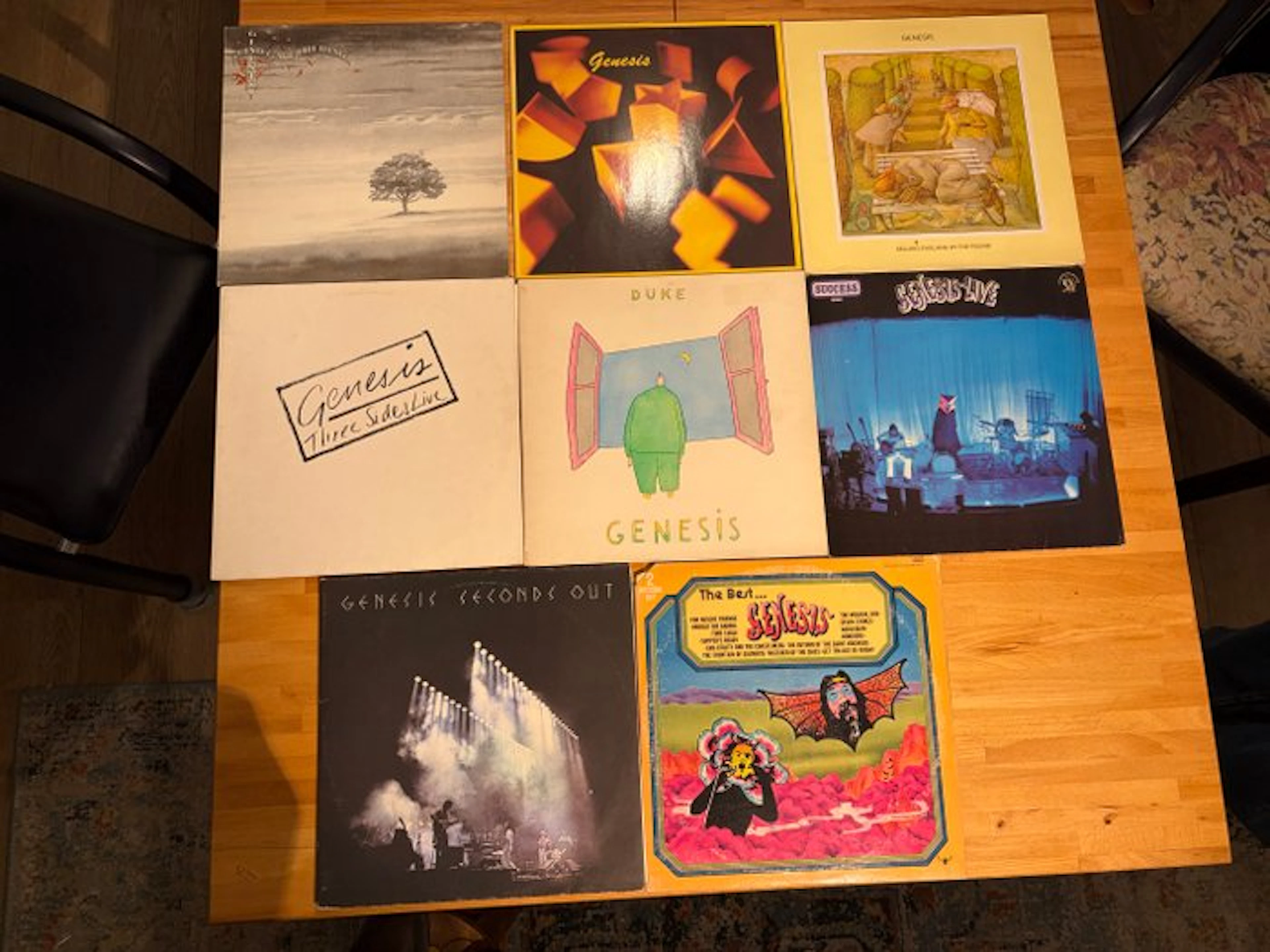 Genesis - 8 x albums - Multiple titles - Vinyl record...