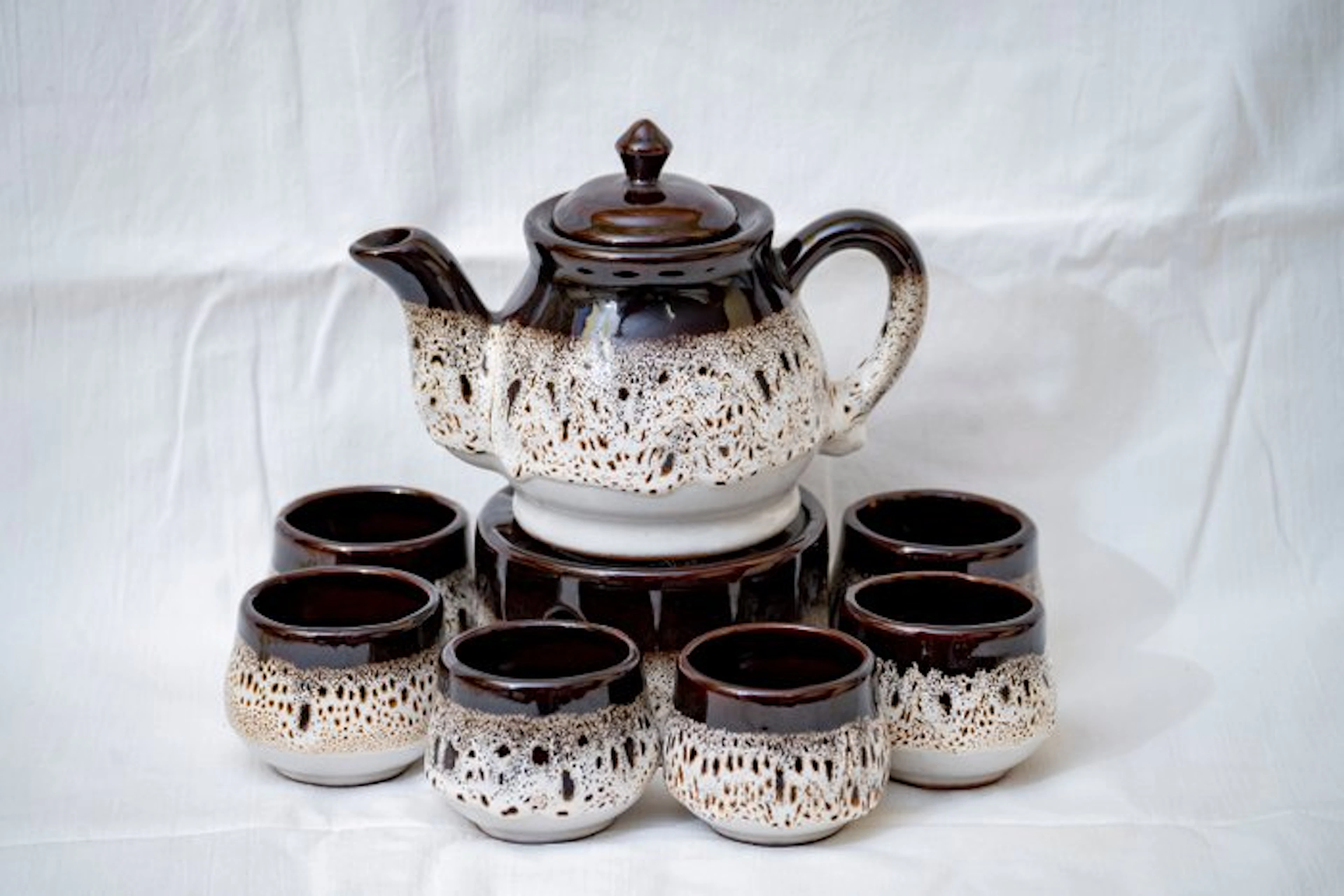 Fat Lava - Tea service (8) - Ceramic