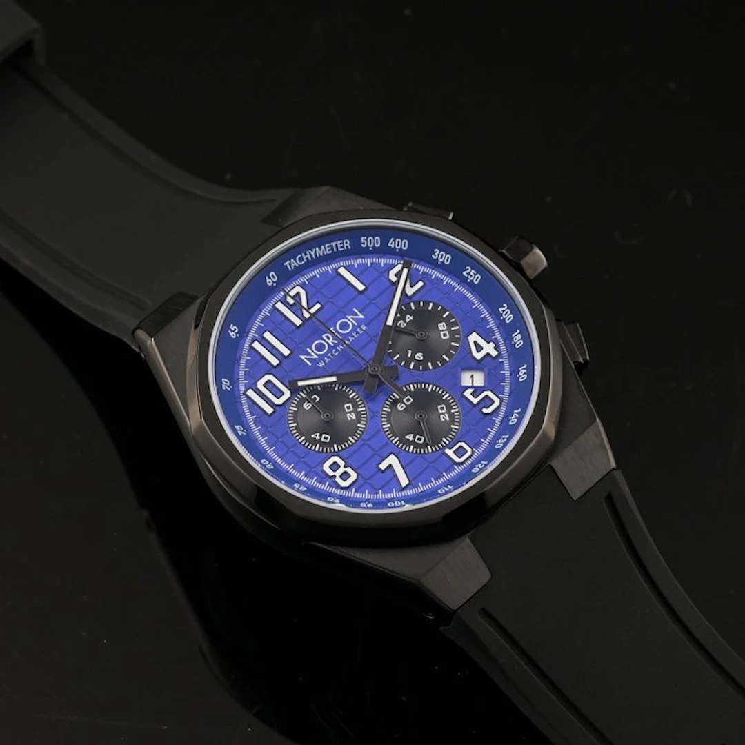 Norton - Loggia - Chronograph - PVD Nero - Quadrante...