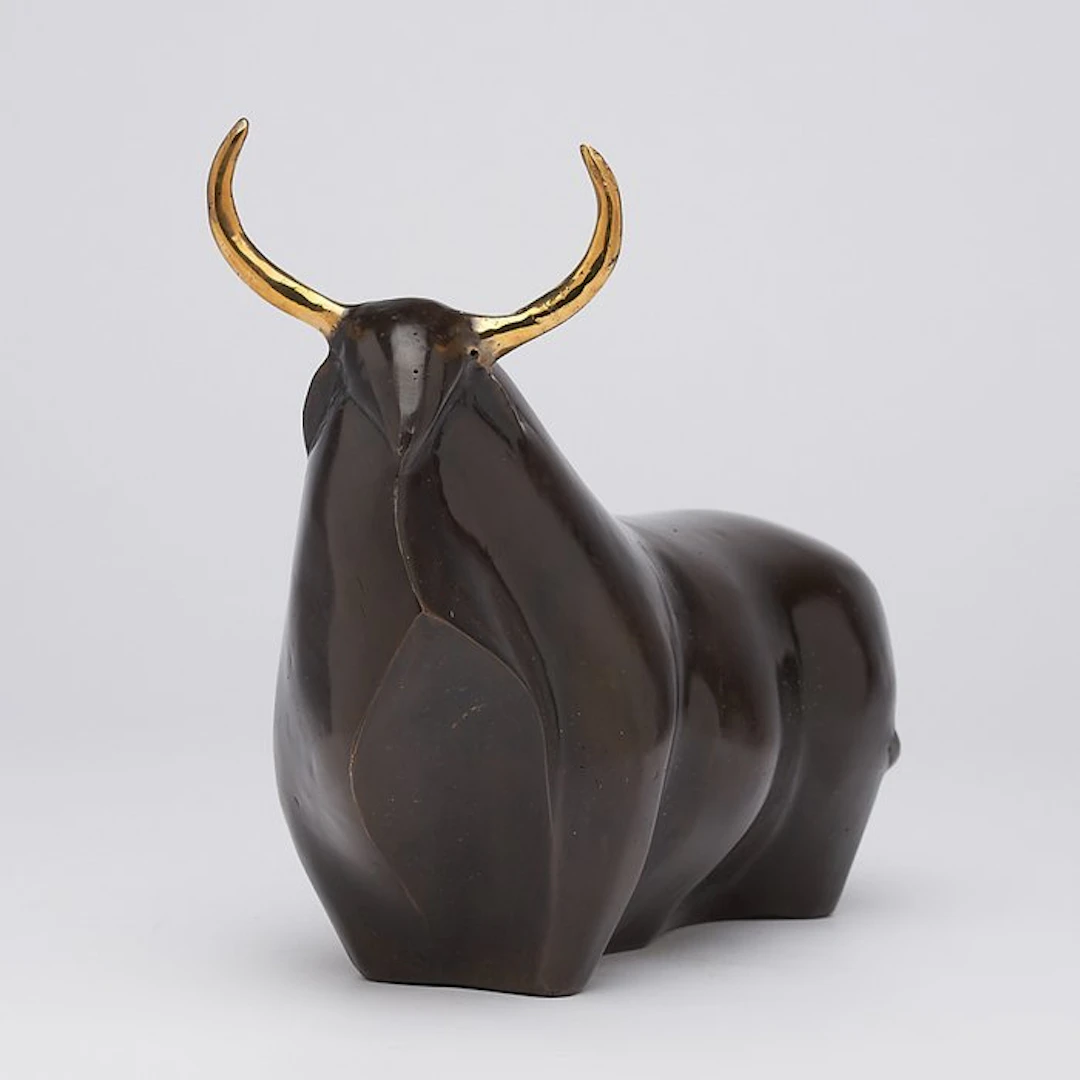 Decorative ornament - Indonesia - Buffalo Sculpture