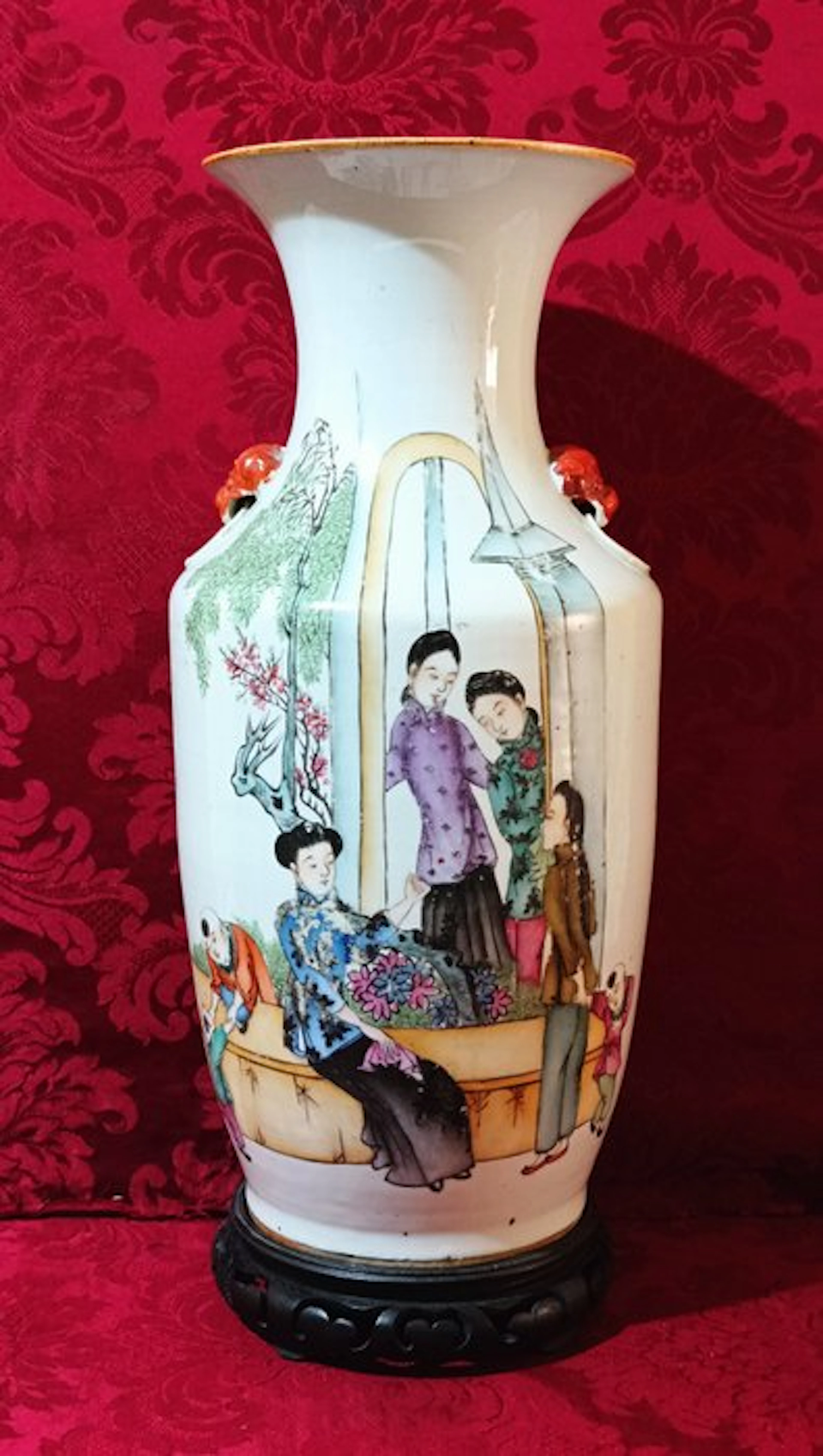 Vase - Porcelain - China - Qing Dynasty (1644-1911) - year Yiwei