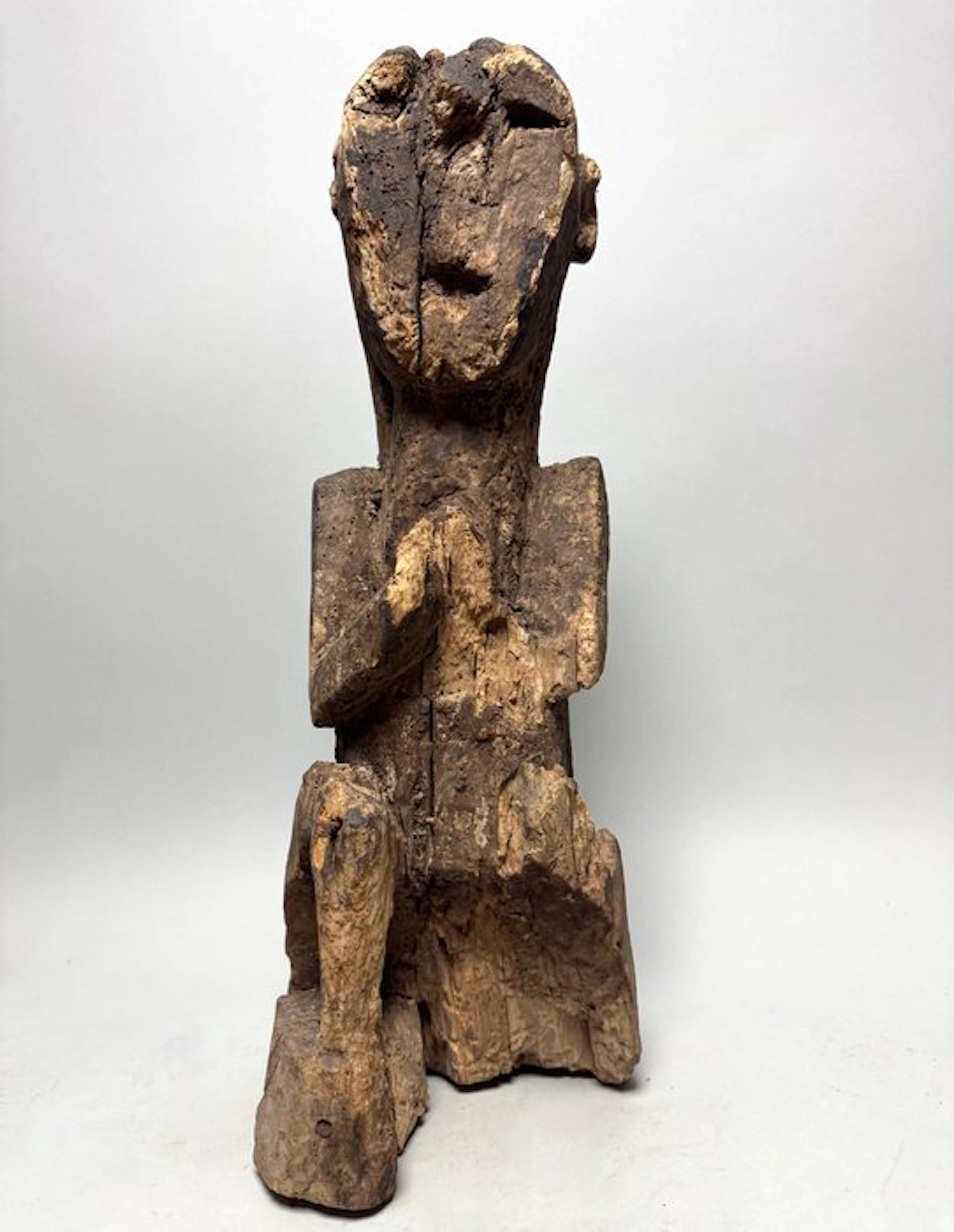 Eroded Namaste Praying statue - 52 cm