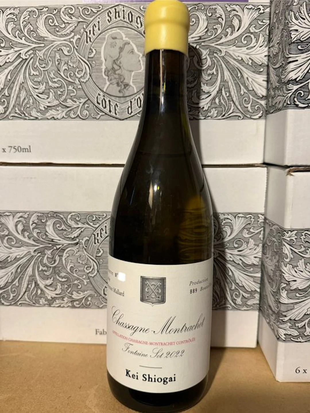 2022 Kei Shiogai Chassagne-Montrachet 'Fontaine Sot...