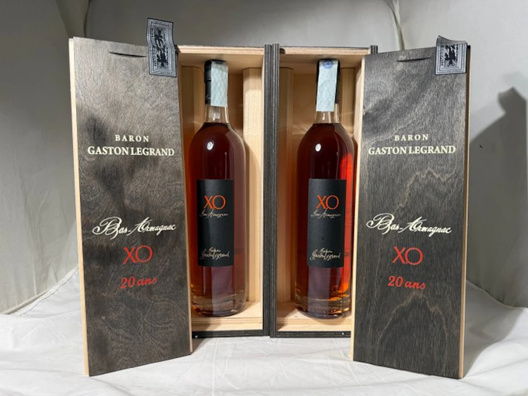 Baron Gaston Legrand 20 years old - XO Bas Armagnac - 70cl - 2 bottles