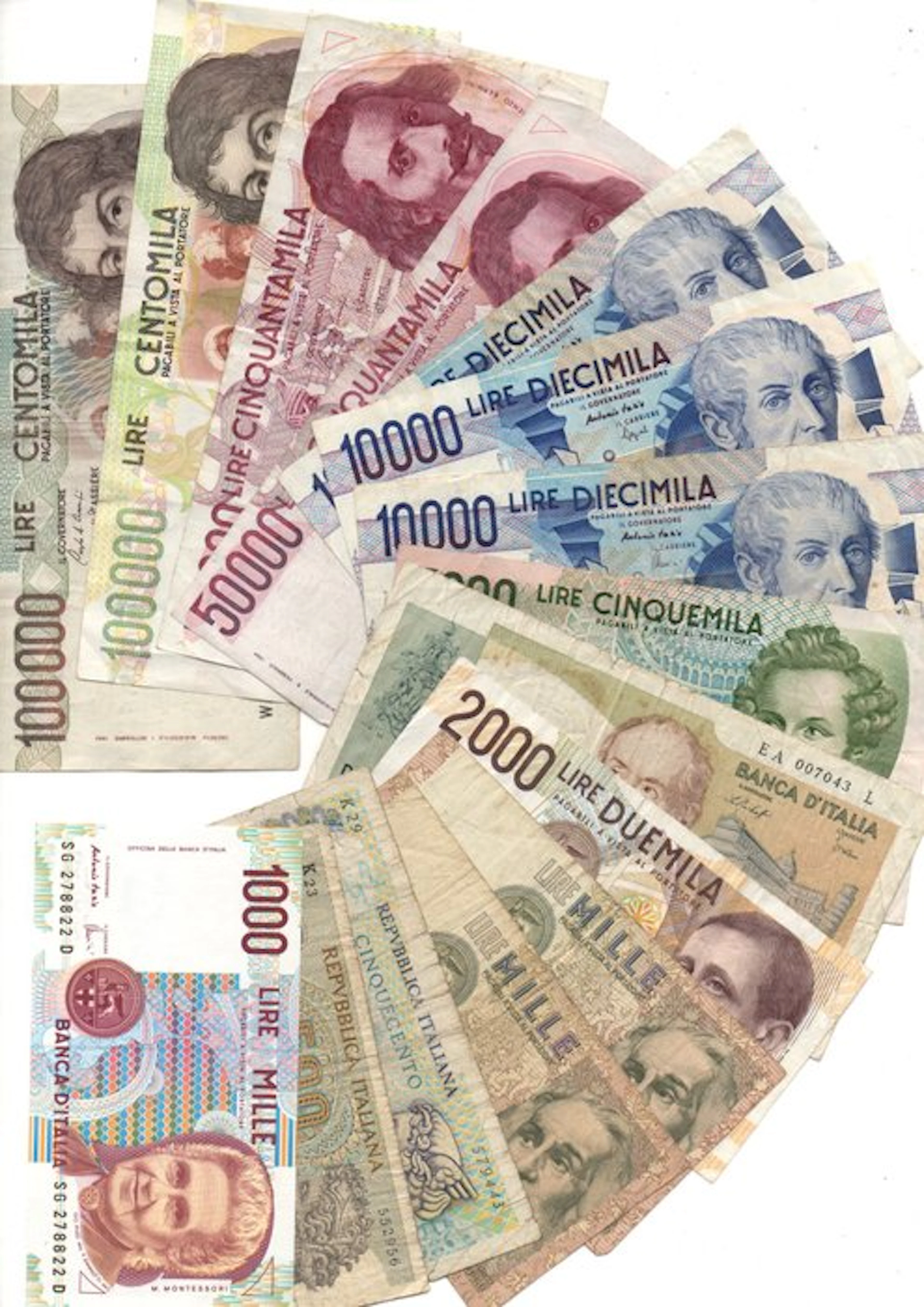 Italy. - 15 banconote - various dates (No reserve price)