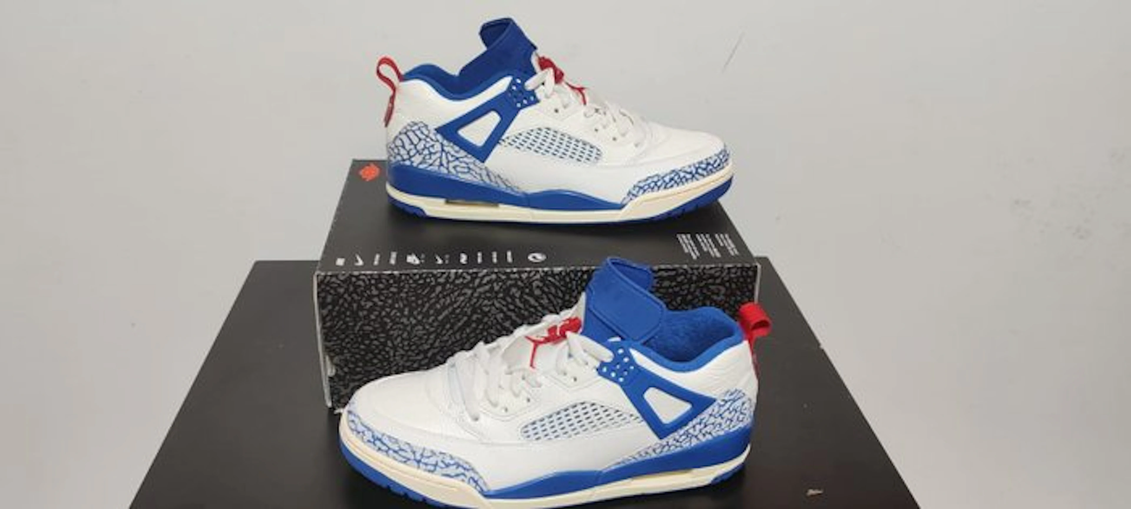 Air Jordan - Spizike Low 'Storm Blue' - Low-top trainers - Size: EU 44.5