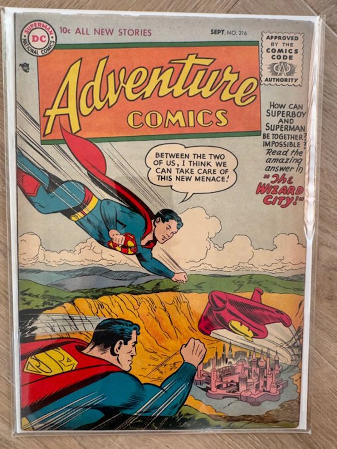 Adventure Comics 216 - Adventure Comics - 1 Comic - First edition - 1955