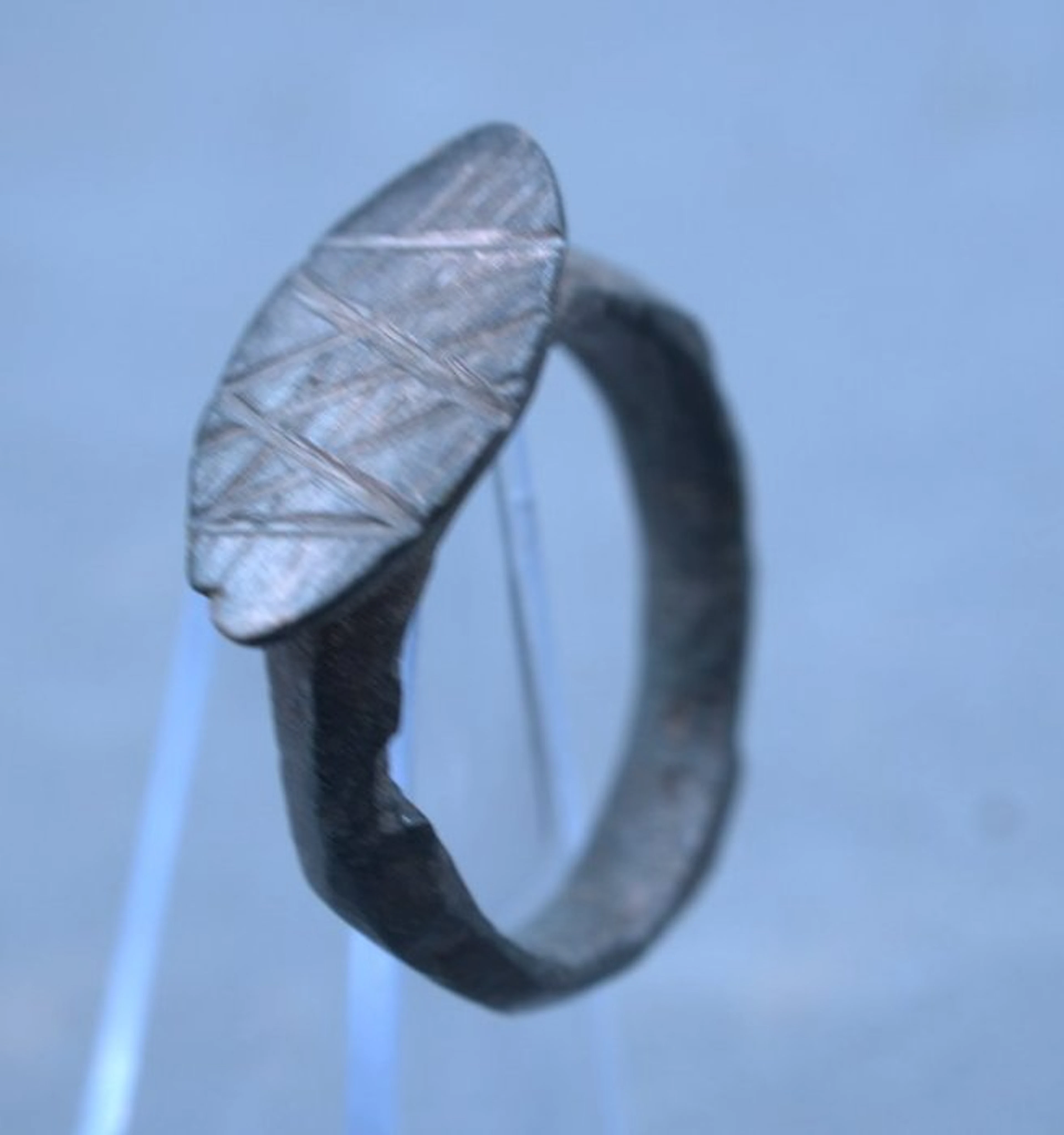 Medieval, Crusaders Bronze Finger Ring - 19 mm (No reserve price)