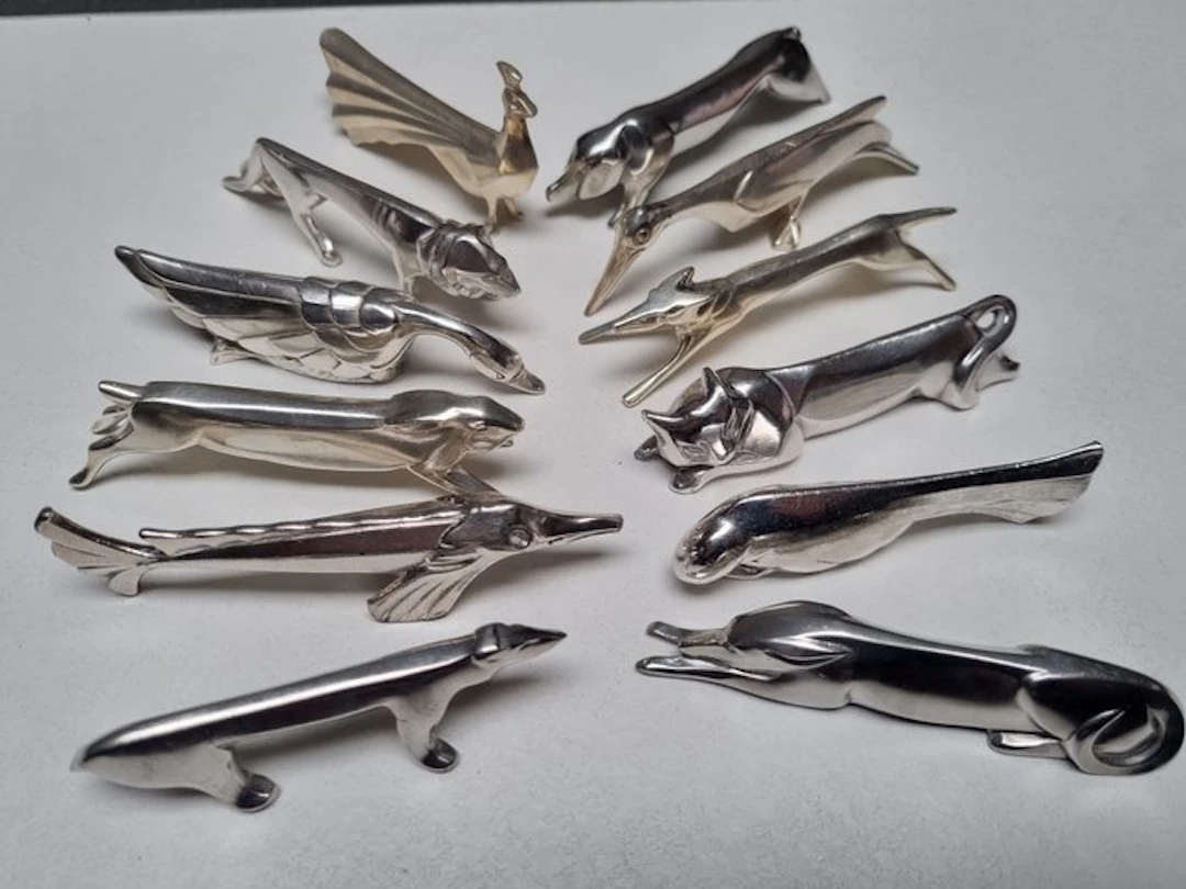Christofle - Eugène Volinkyne - Knife rest (12) - Silverplated
