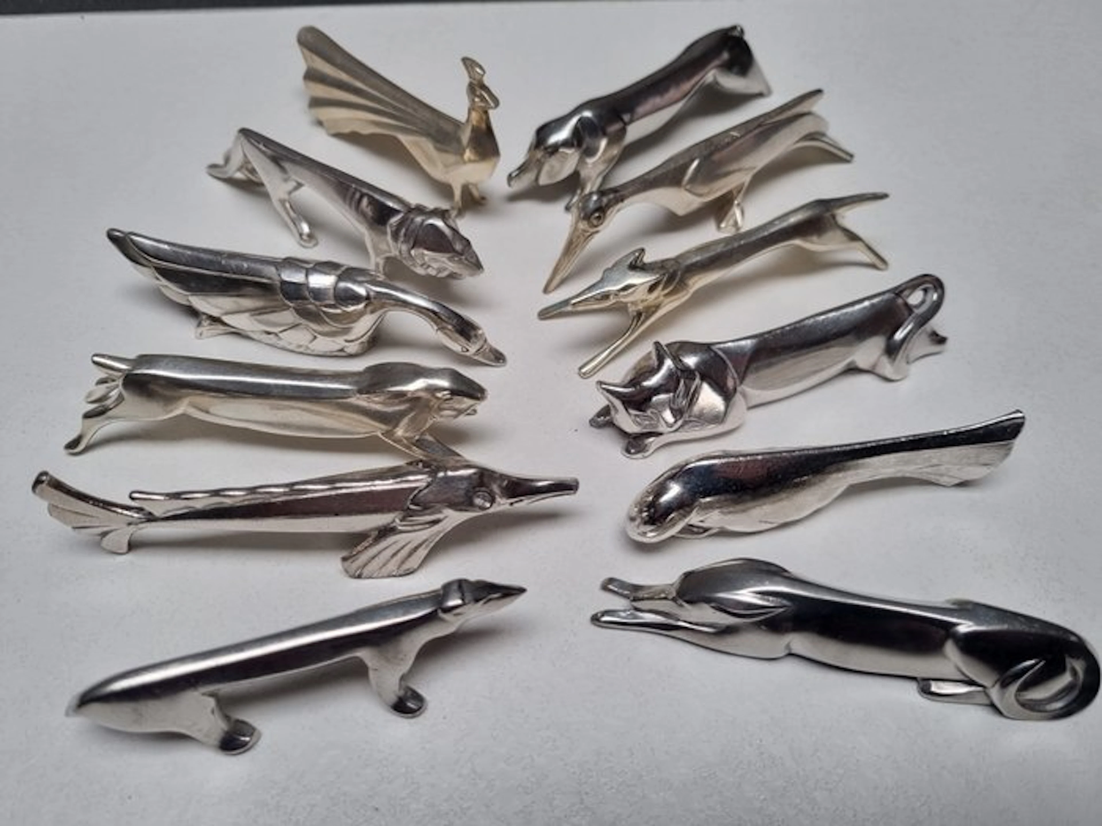 Christofle - Eugène Volinkyne - Knife rest (12) - Silverplated
