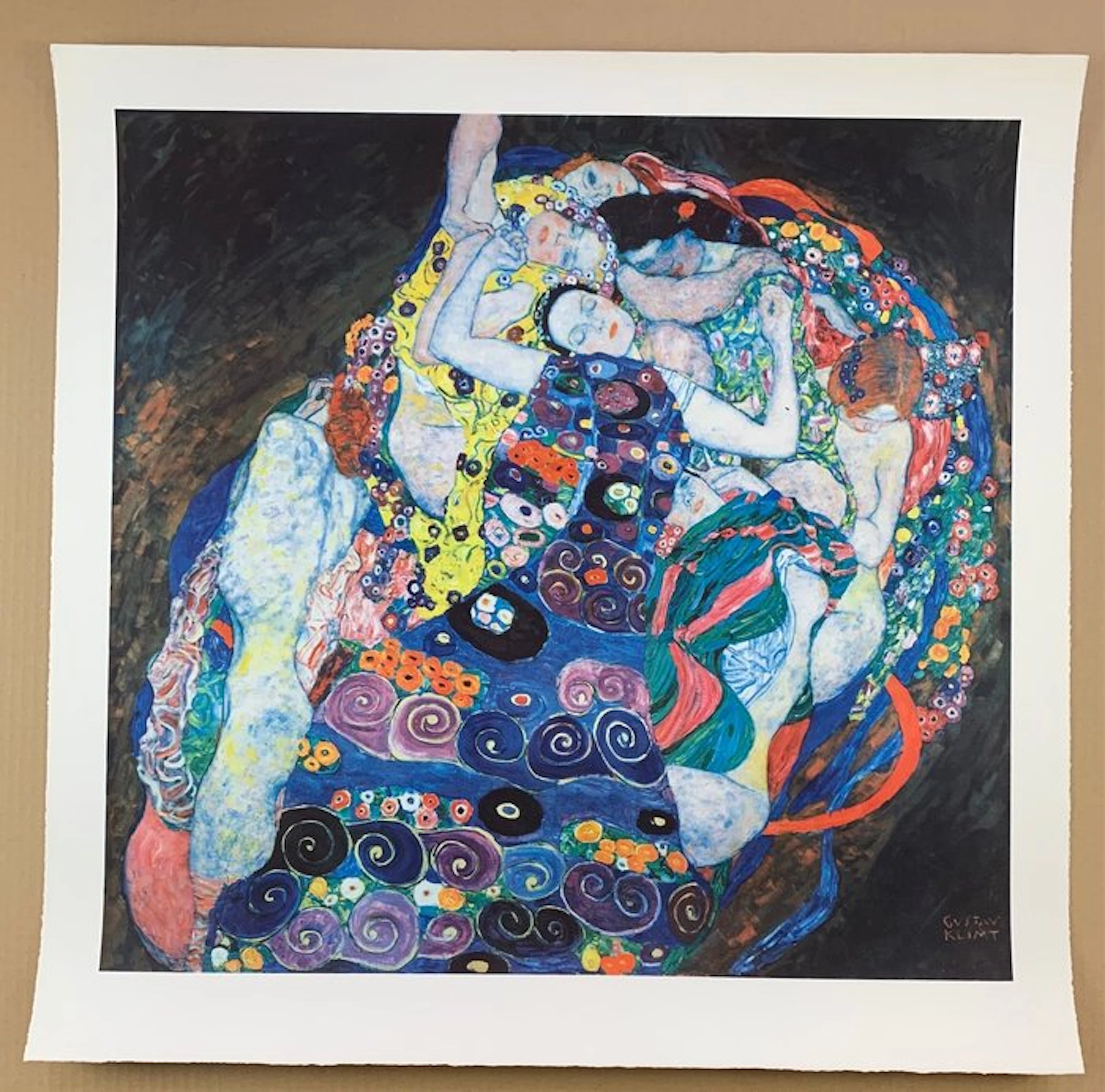 Gustav Klimt (after) - Die Jungfrau
