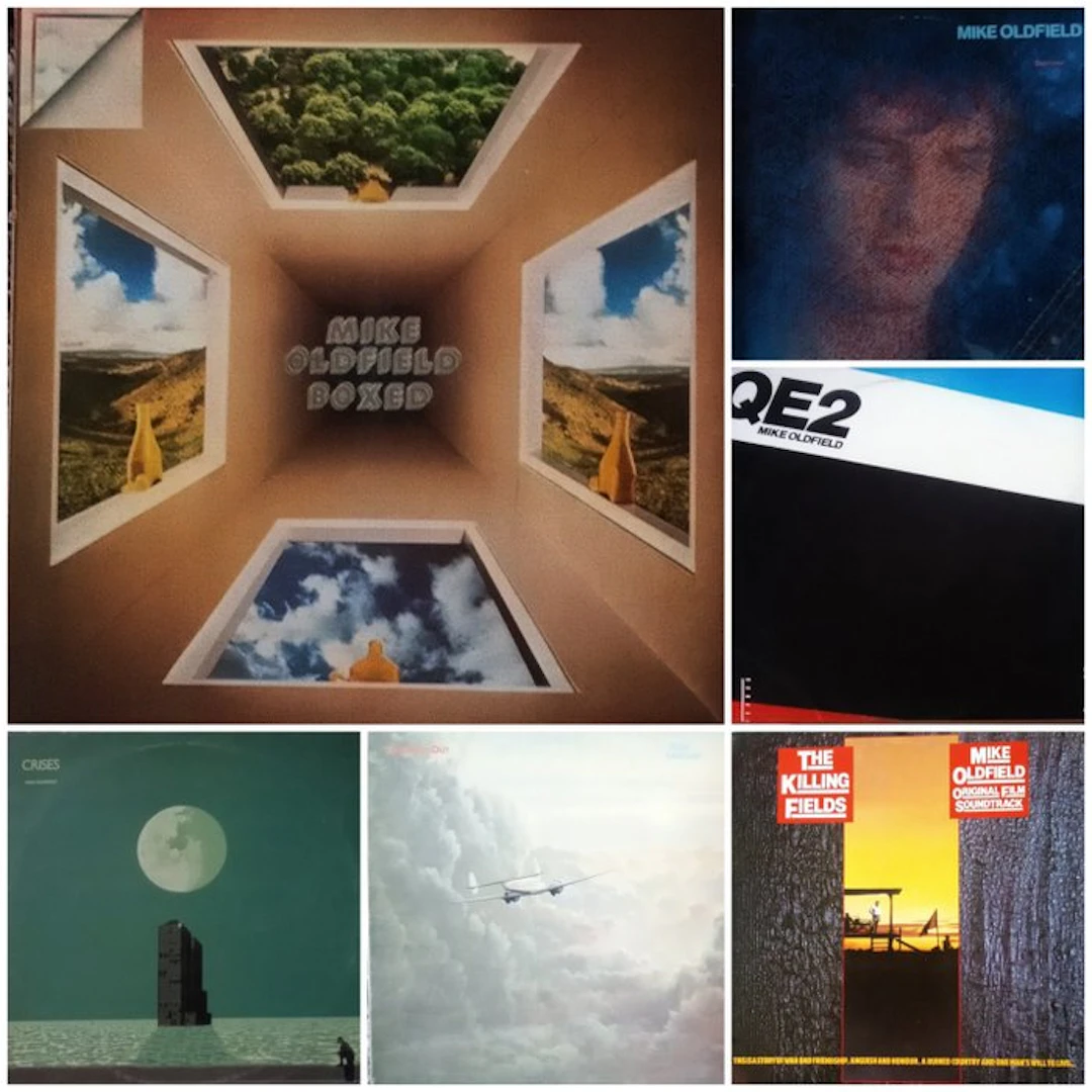 Mike Oldfield - the 4xLP Box Set and 5x LP Album Releases...