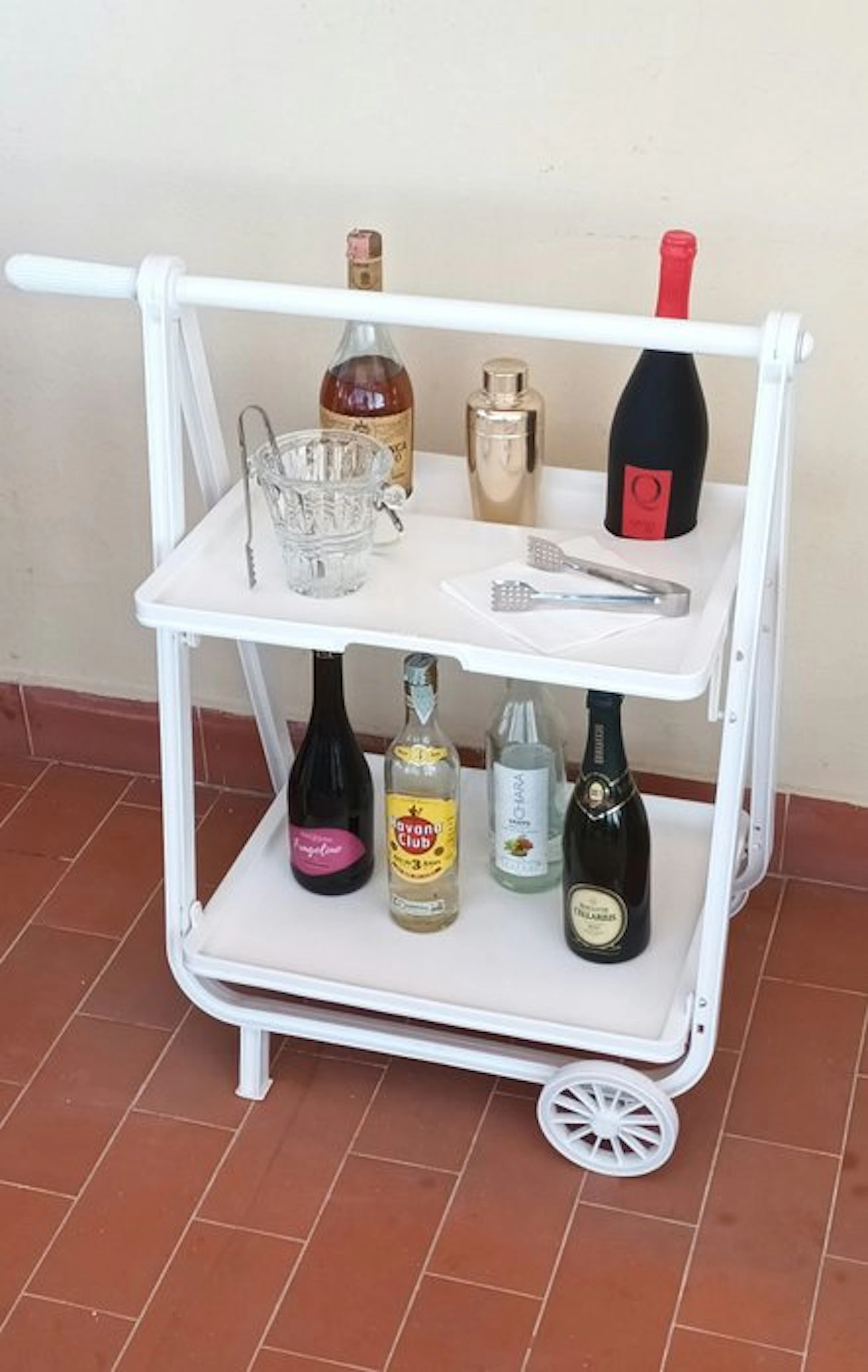 Grand Soleil - Serving trolley - Simo - Polypropylene