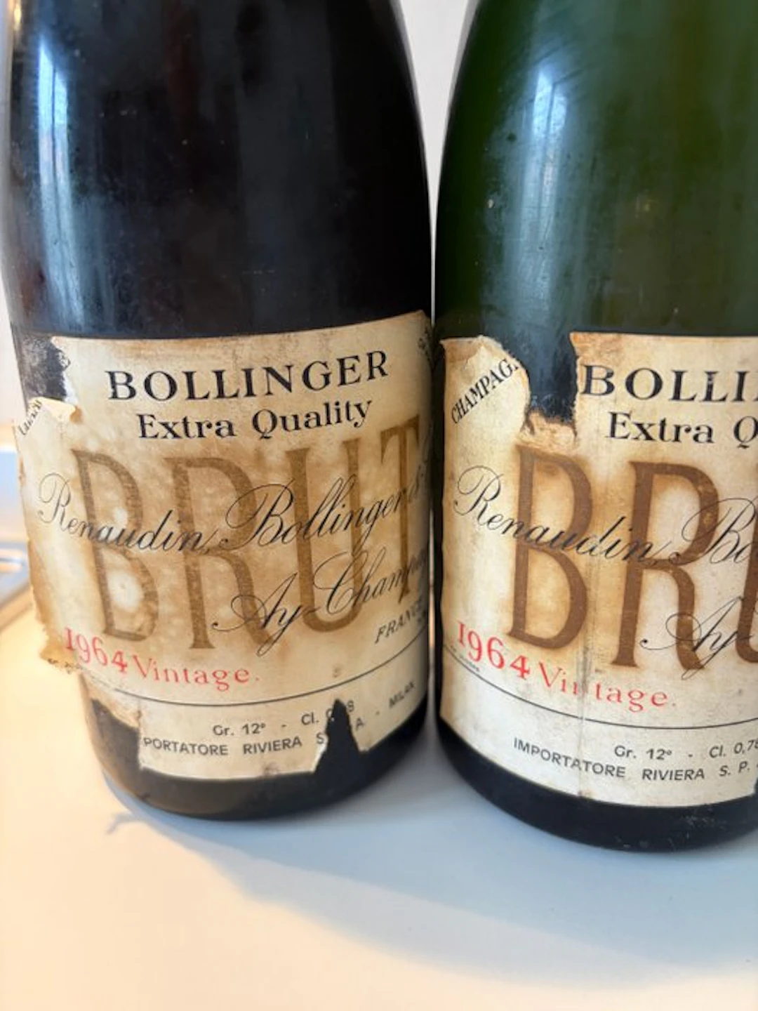 1964 Bollinger, Extra quality - Champagne - 2 Bottle (0.75L)