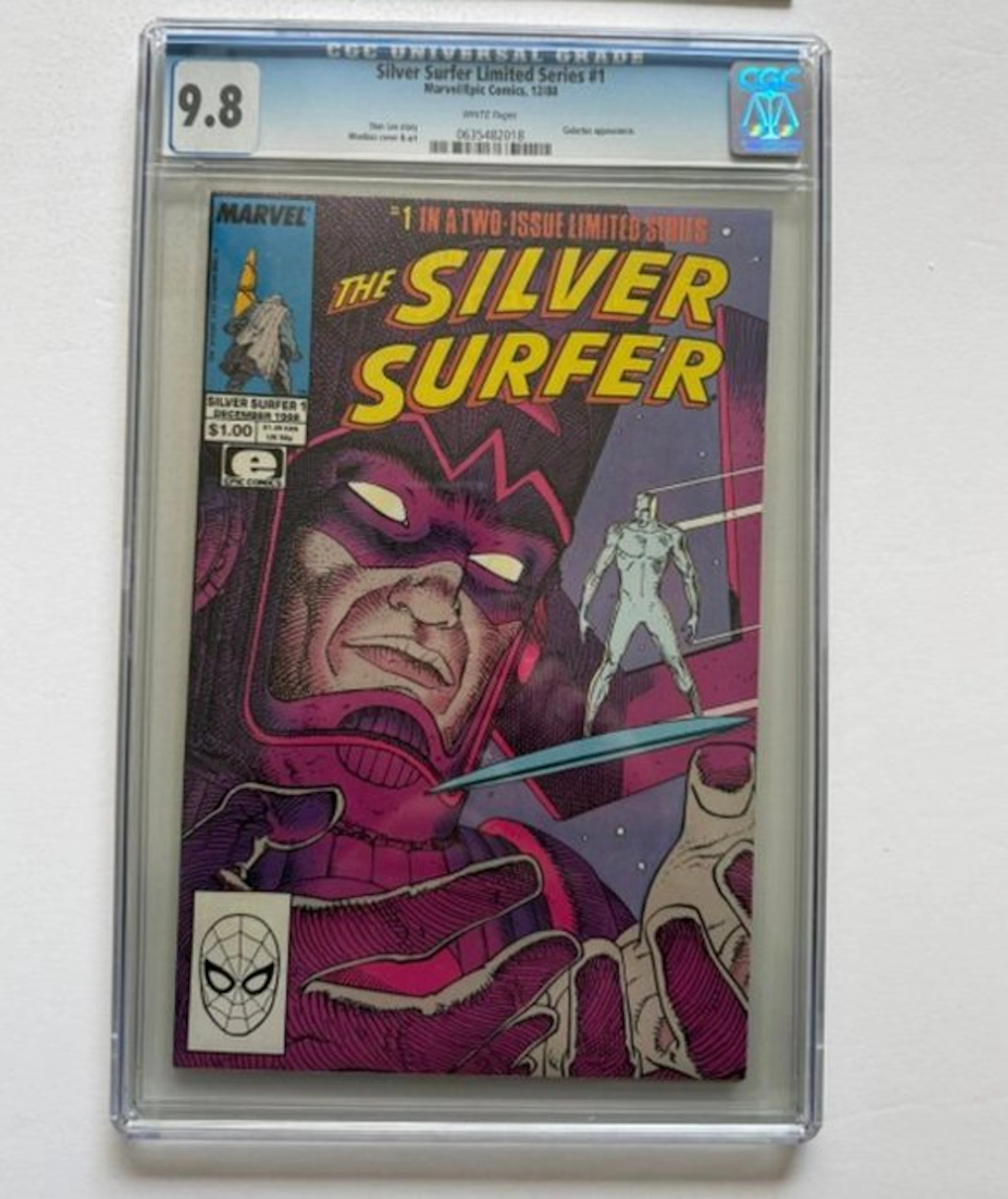 The Silver Surfer 1 - Silver Surfer Limited Series #1 - 1 Graded comic