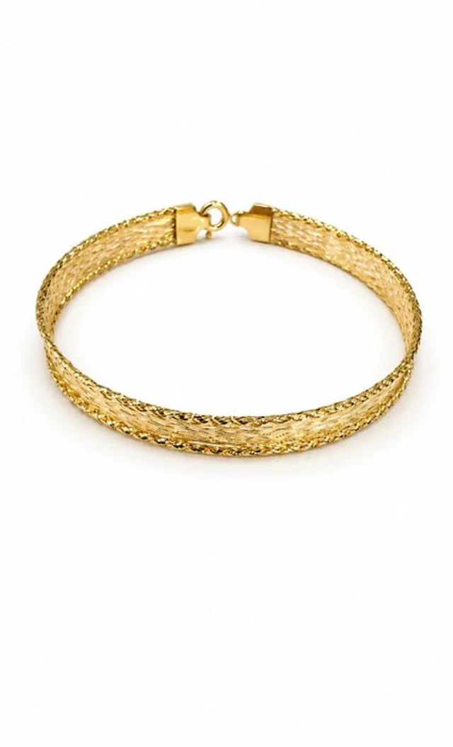 Bracelet - 18 kt. Yellow gold - Br rug 19 cm 3.5/3.6 g