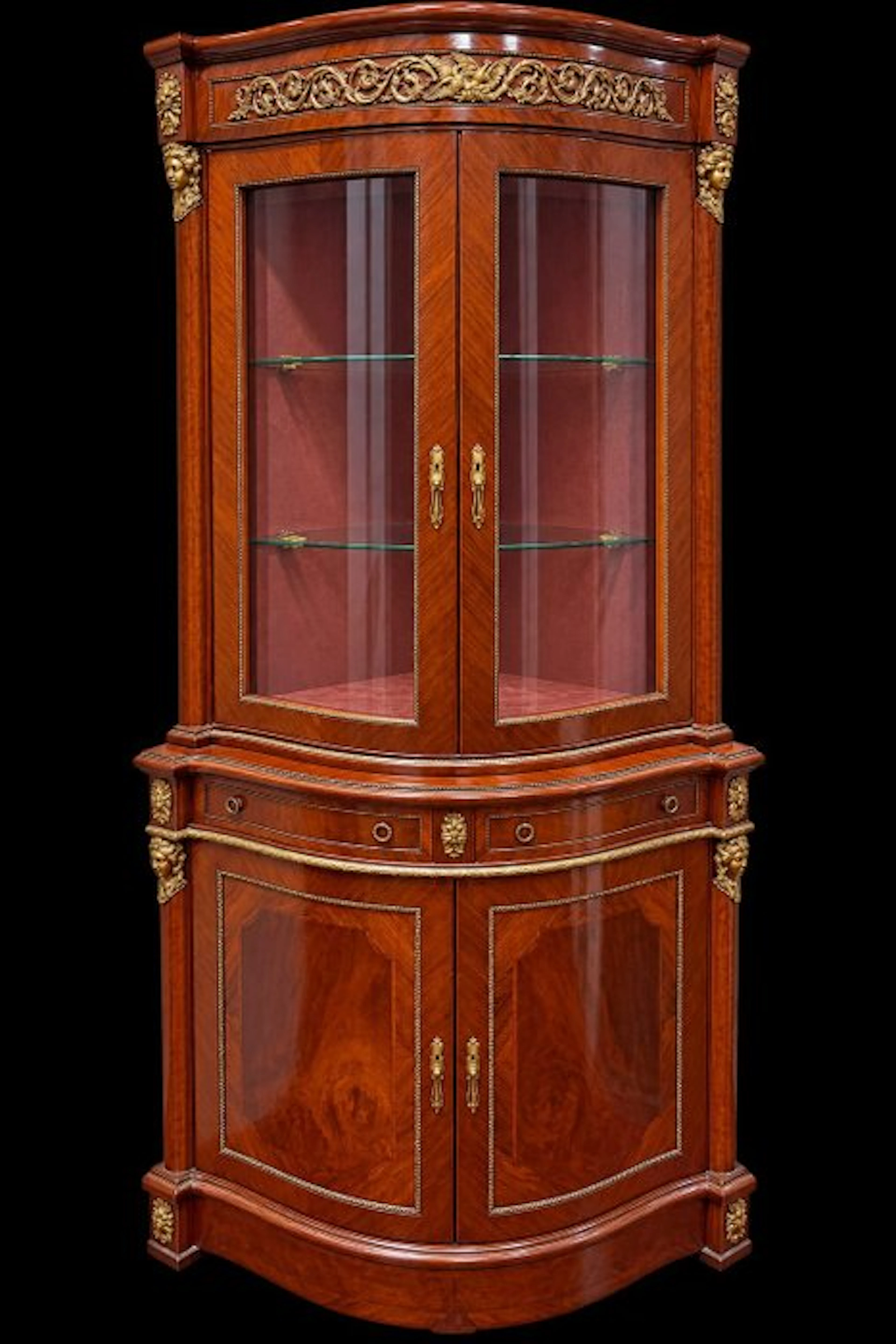 Display cabinet - Mahogany - Display cabinet c.1890