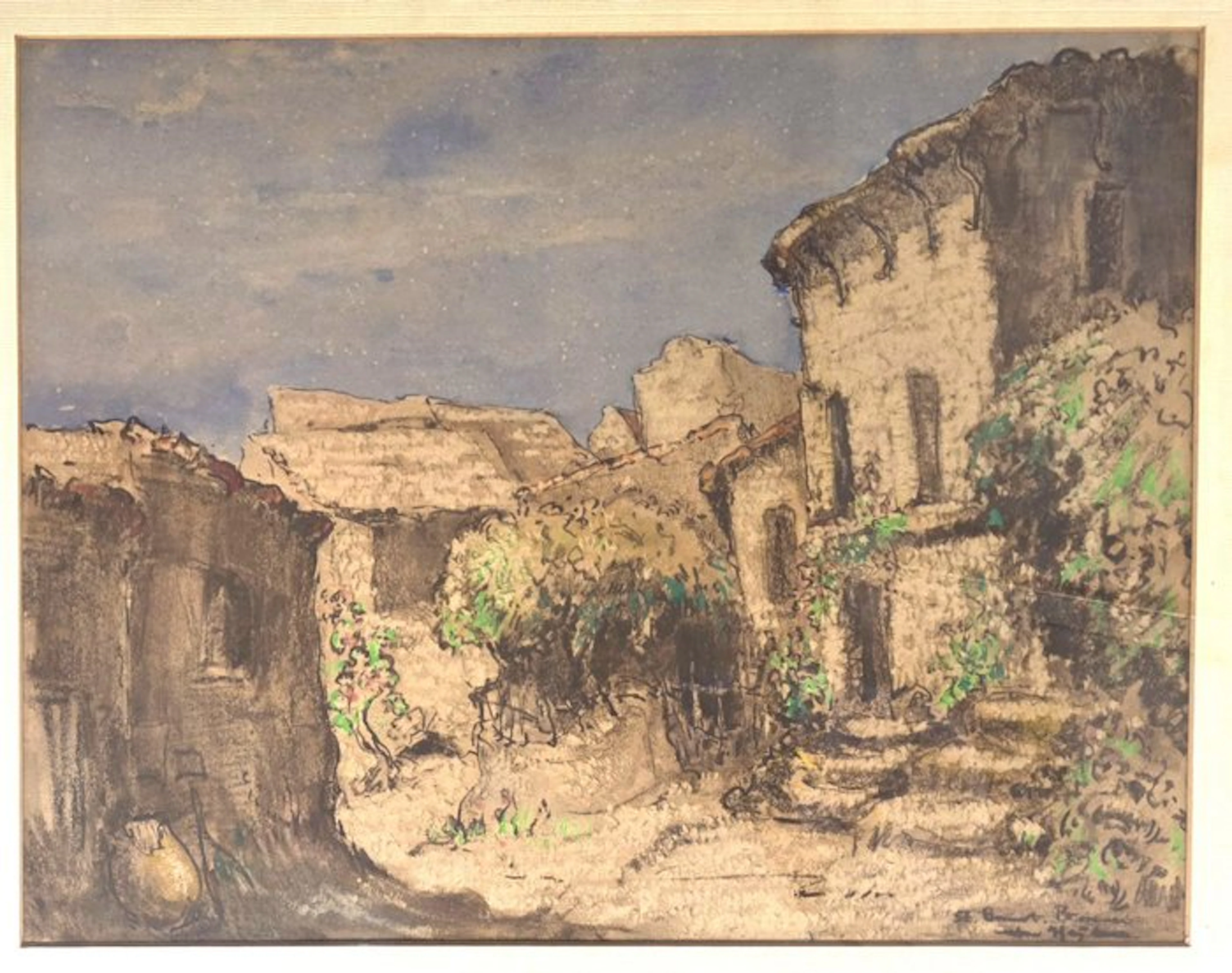 Anton Heyboer (1924-2005) - St Bonnard - Provance Frankrijk