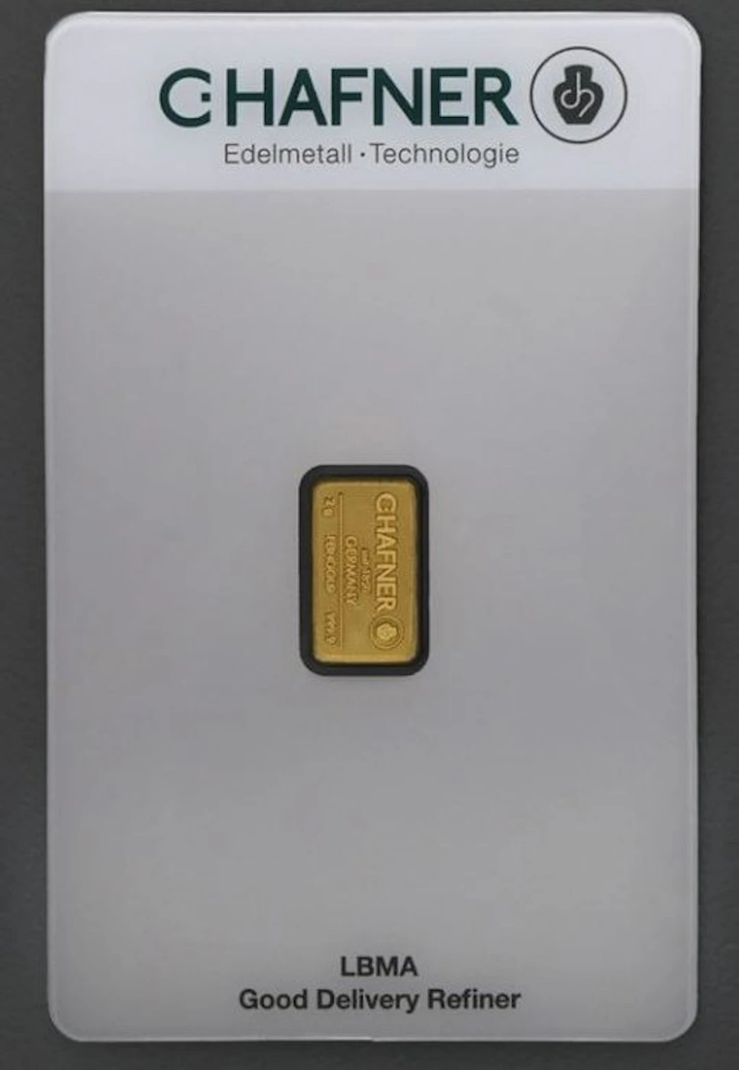 2 grams - Gold - C. Hafner