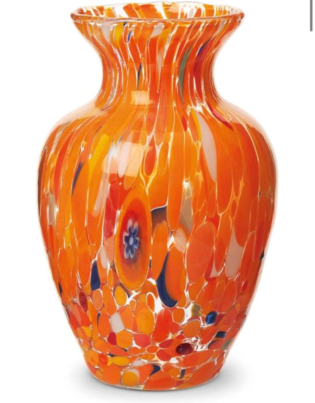 Vase - Hand-blown glass.