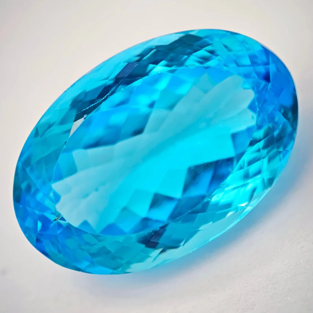 No reserve price Topaz - 65.98 ct - Antwerp Laboratory...