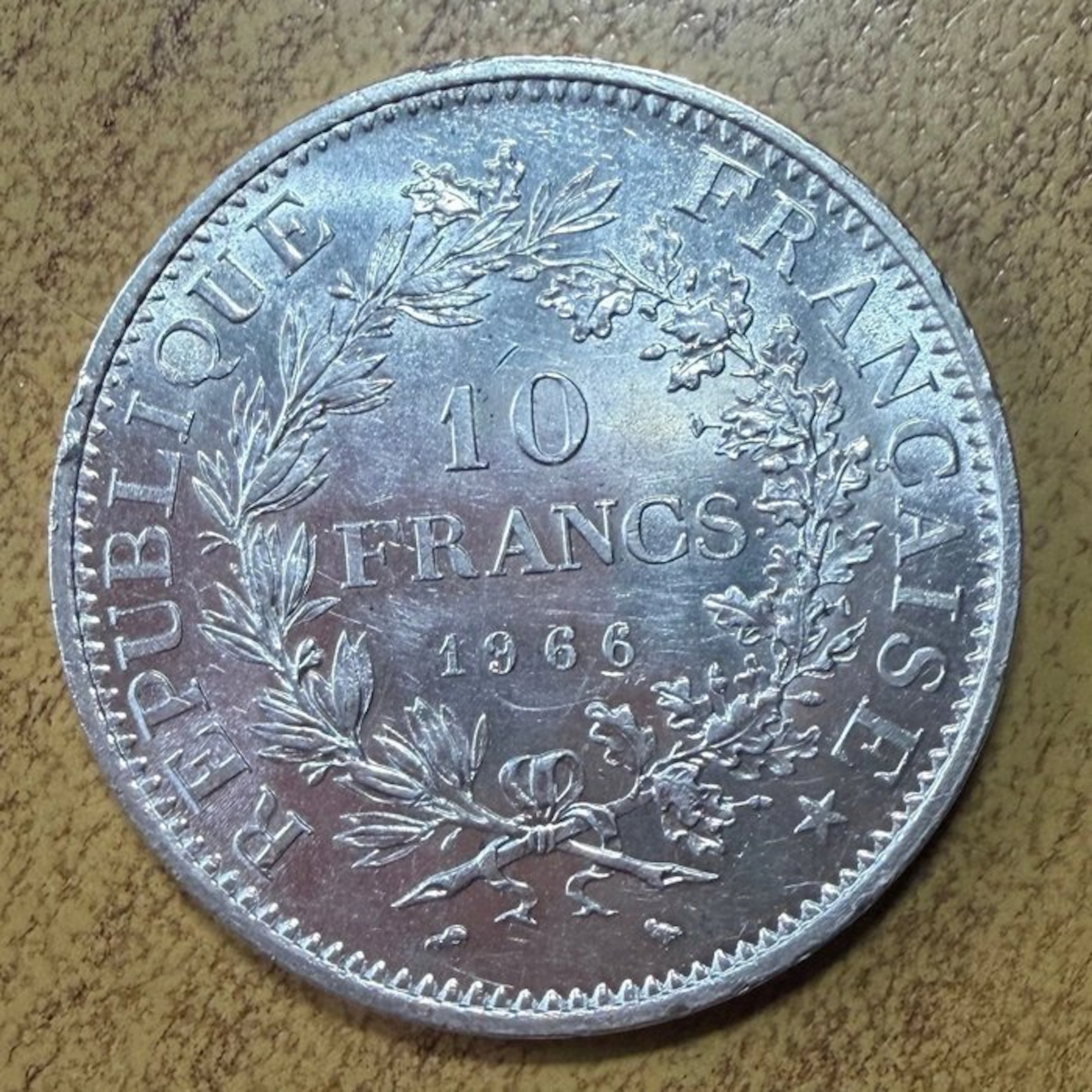 France. 10 Francs 1966 Hercule (No reserve price)