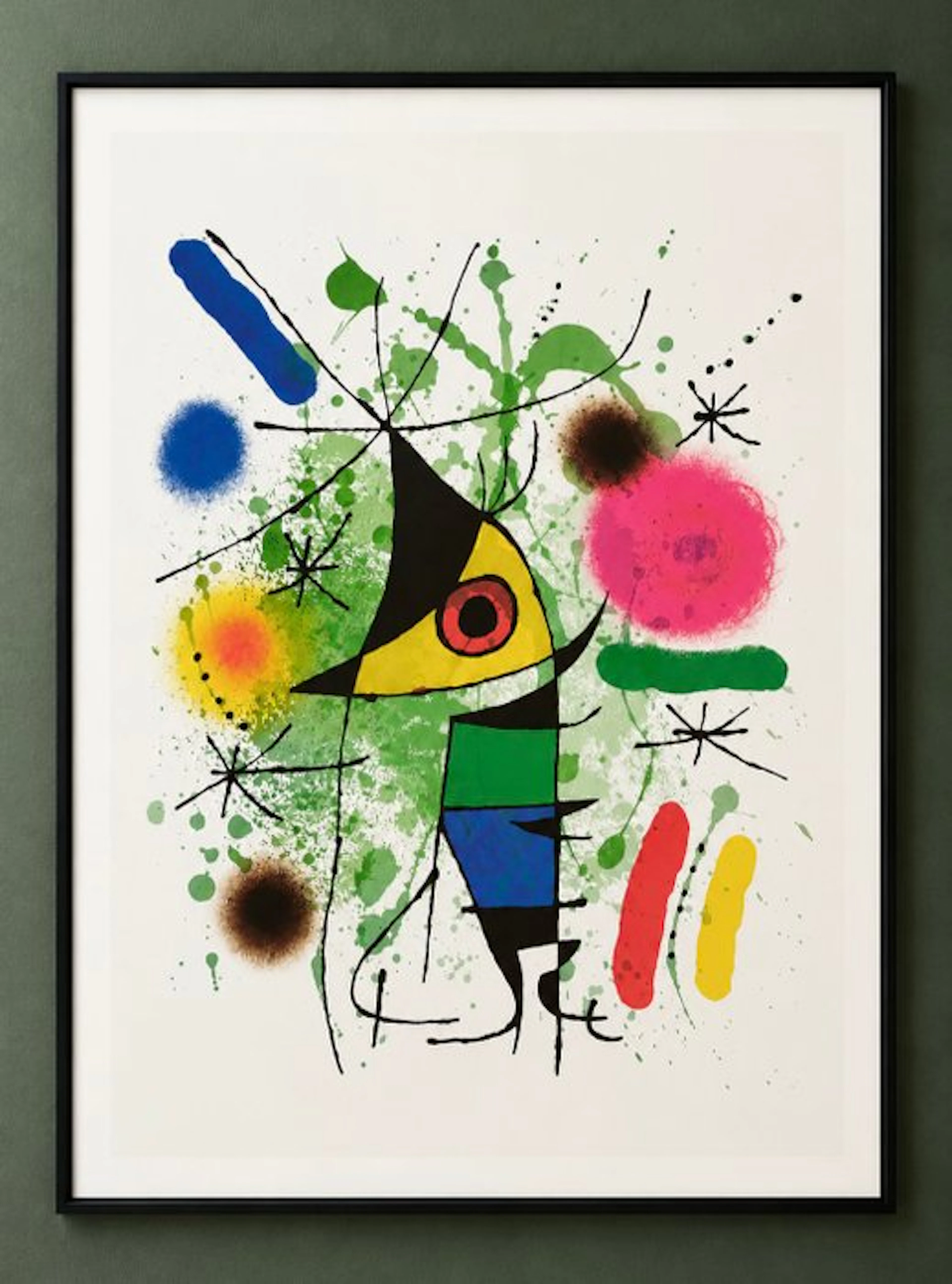 Joan Miró (1893-1983) (after) - "The Singing Fish" - (70x100cm)