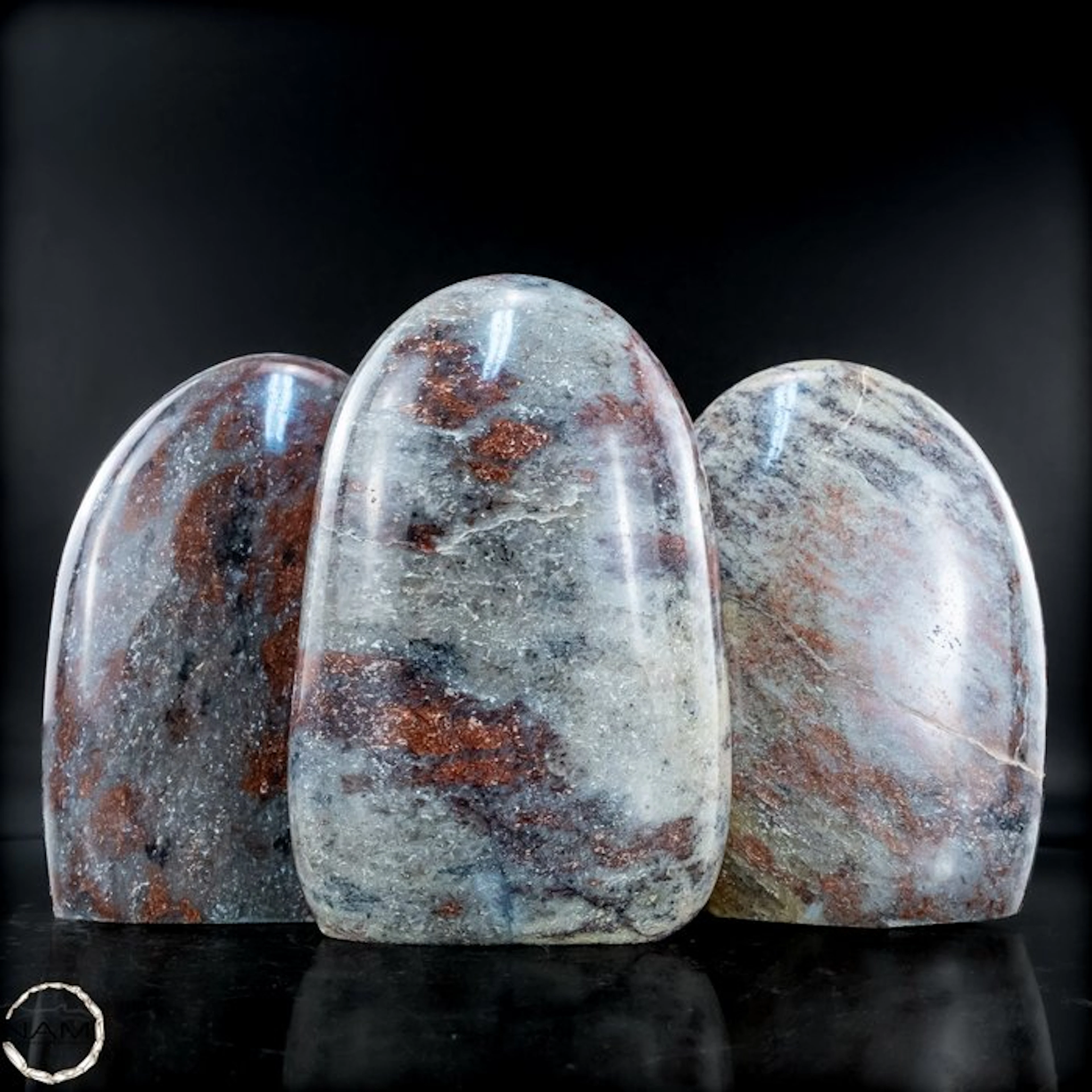 Natural Aventurine Set – Sparkling free-form shapes with...