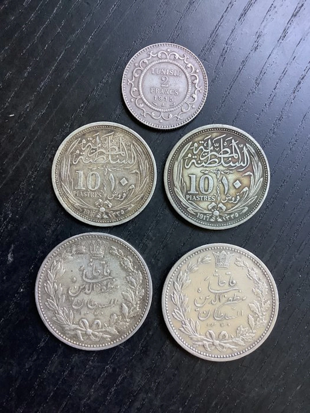 World. Collection of silver coins 1902-1917 (No reserve price)