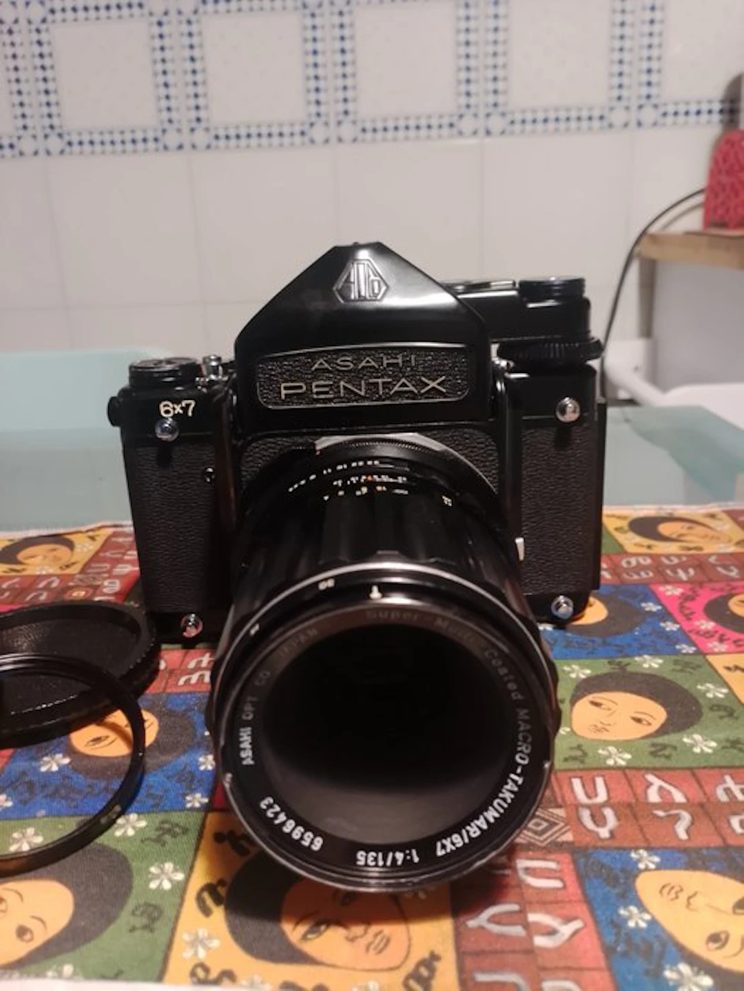 Pentax 6x7 + SMC Macro-Takumar 4/135 Medium format camera