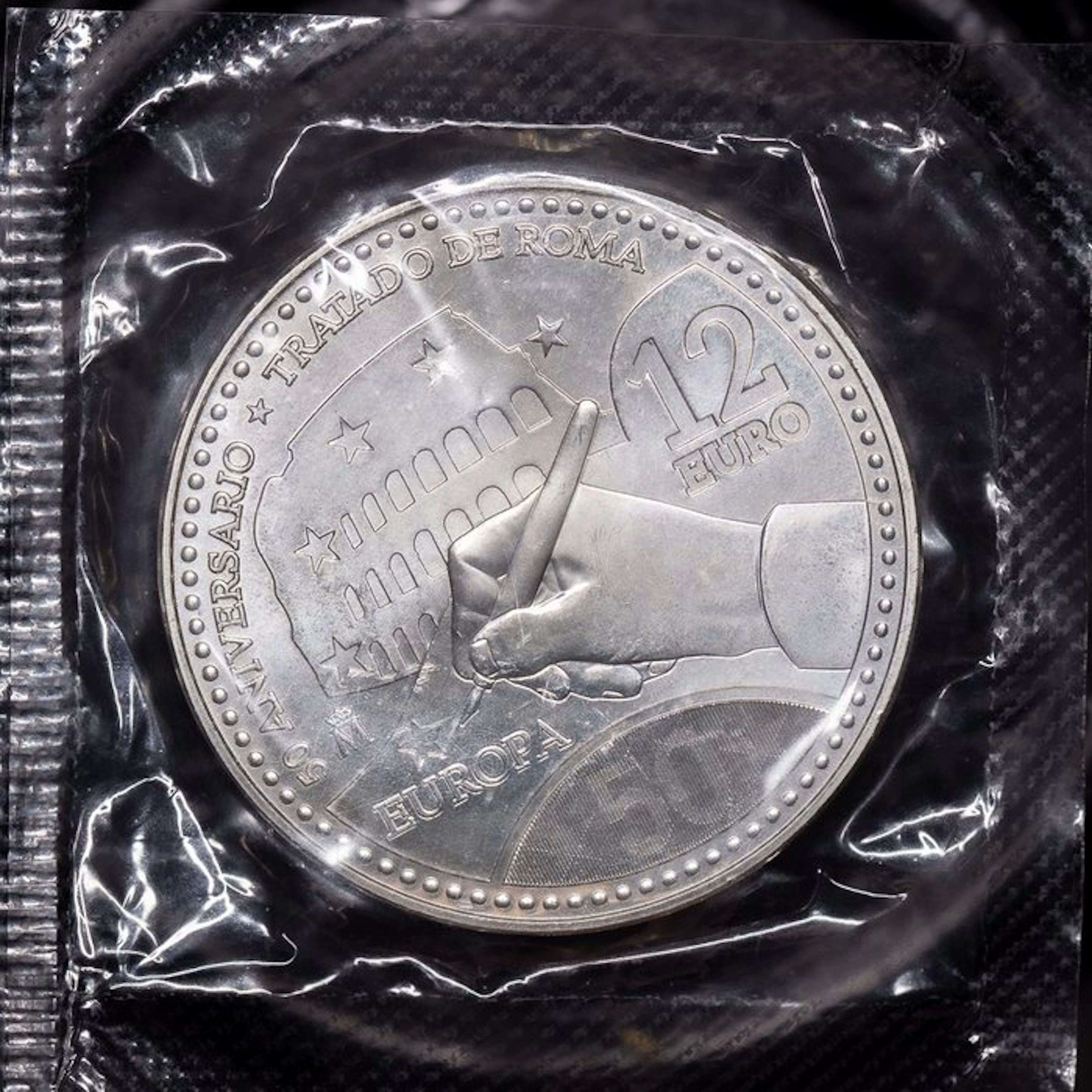 Spain. 12 Euro 2007 "50 Anniversario Tratado de Roma" (No reserve price)