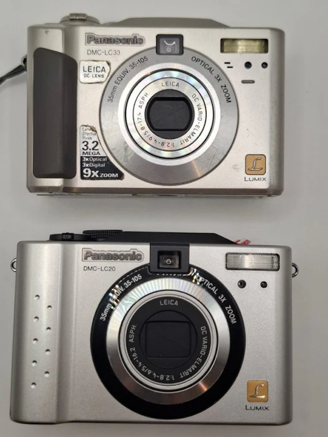 Panasonic DMC-LC20, DMC-LC33 Digital camera