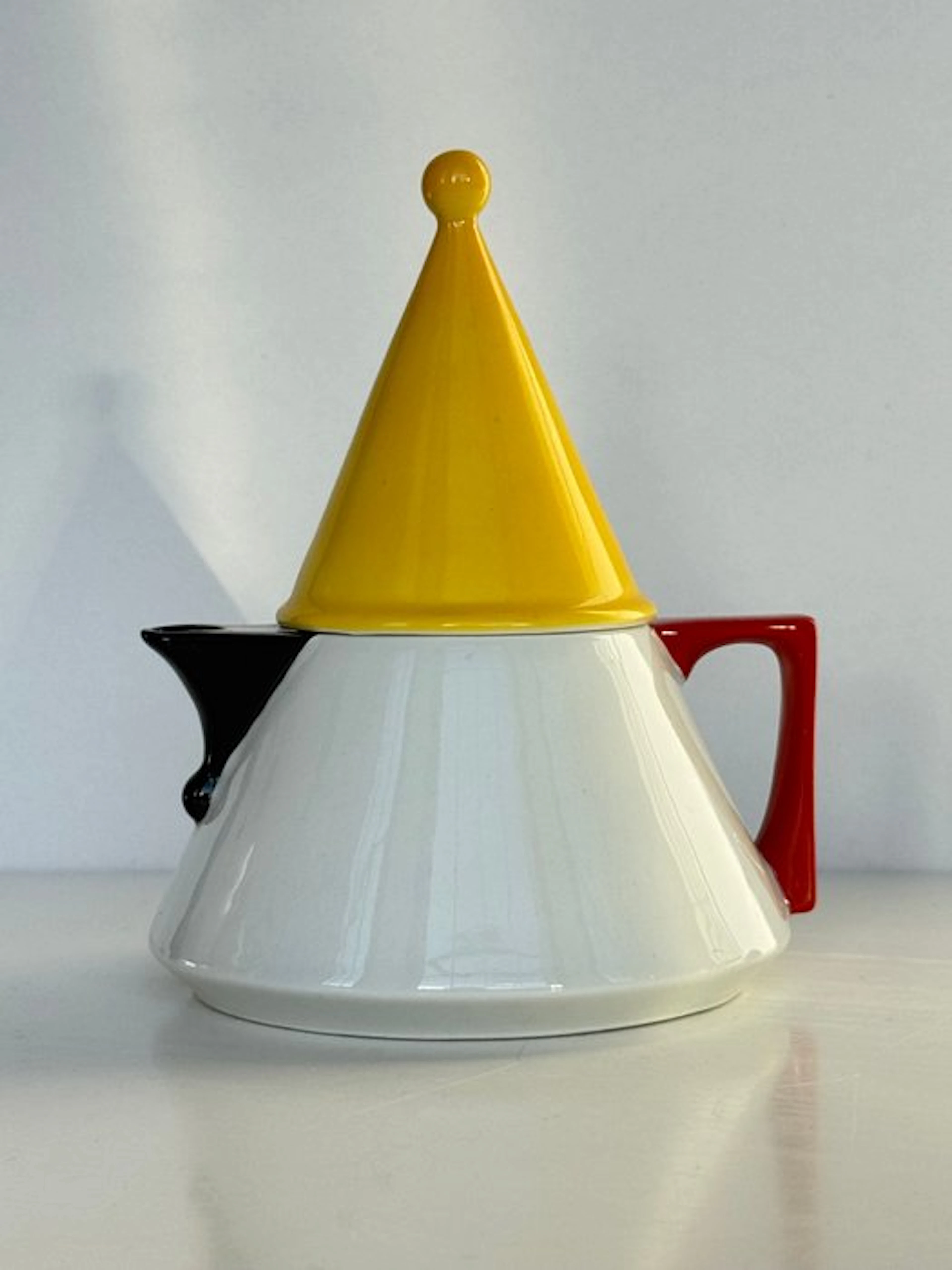 J.Kronester Bavaria - Teapot - Futura - Ceramic - Memphis Style
