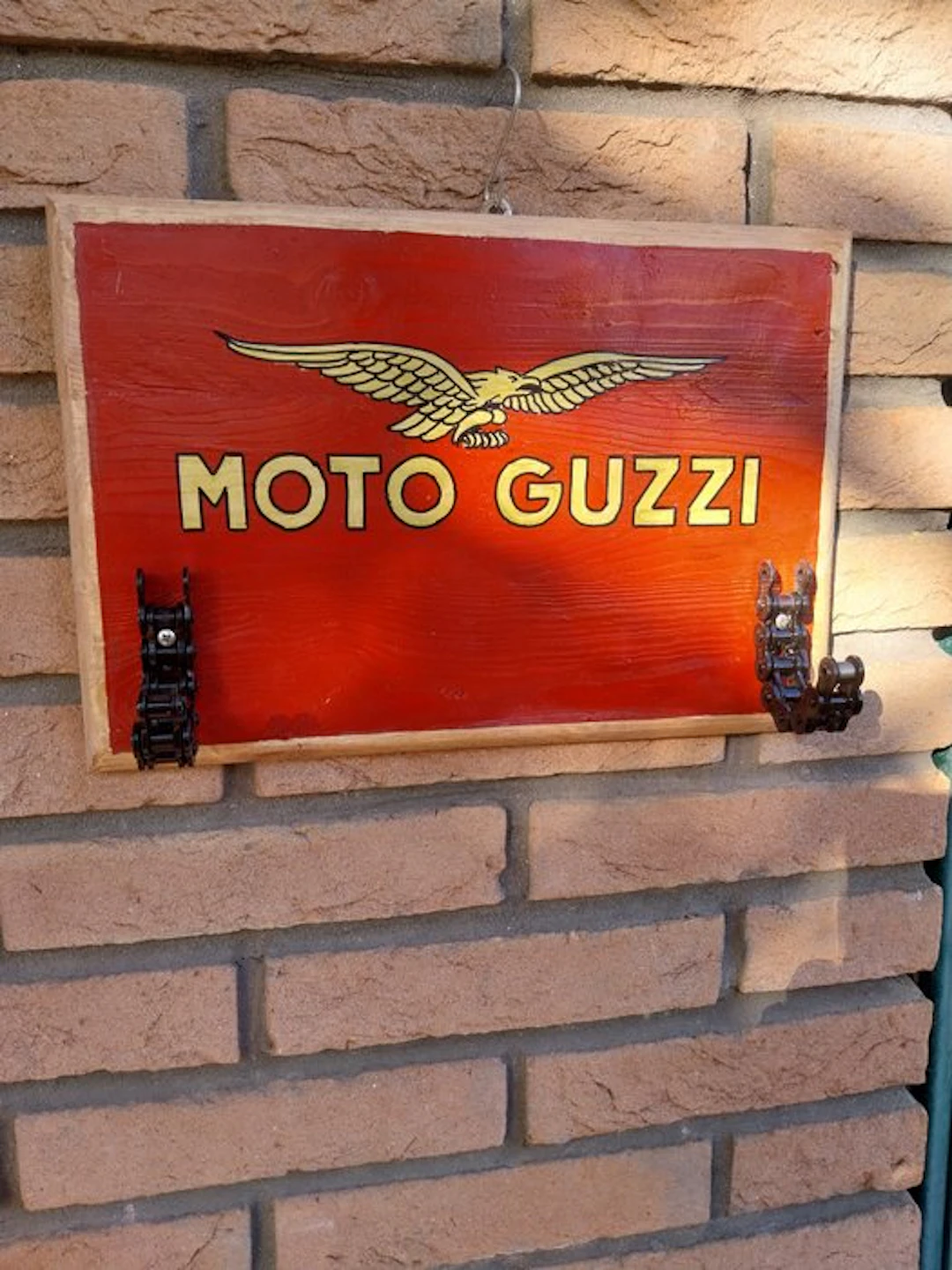 Advertising sign - Wood, Metal