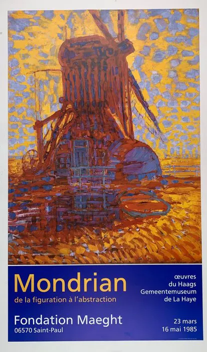 Piet Mondrian - Moulin au Soleil