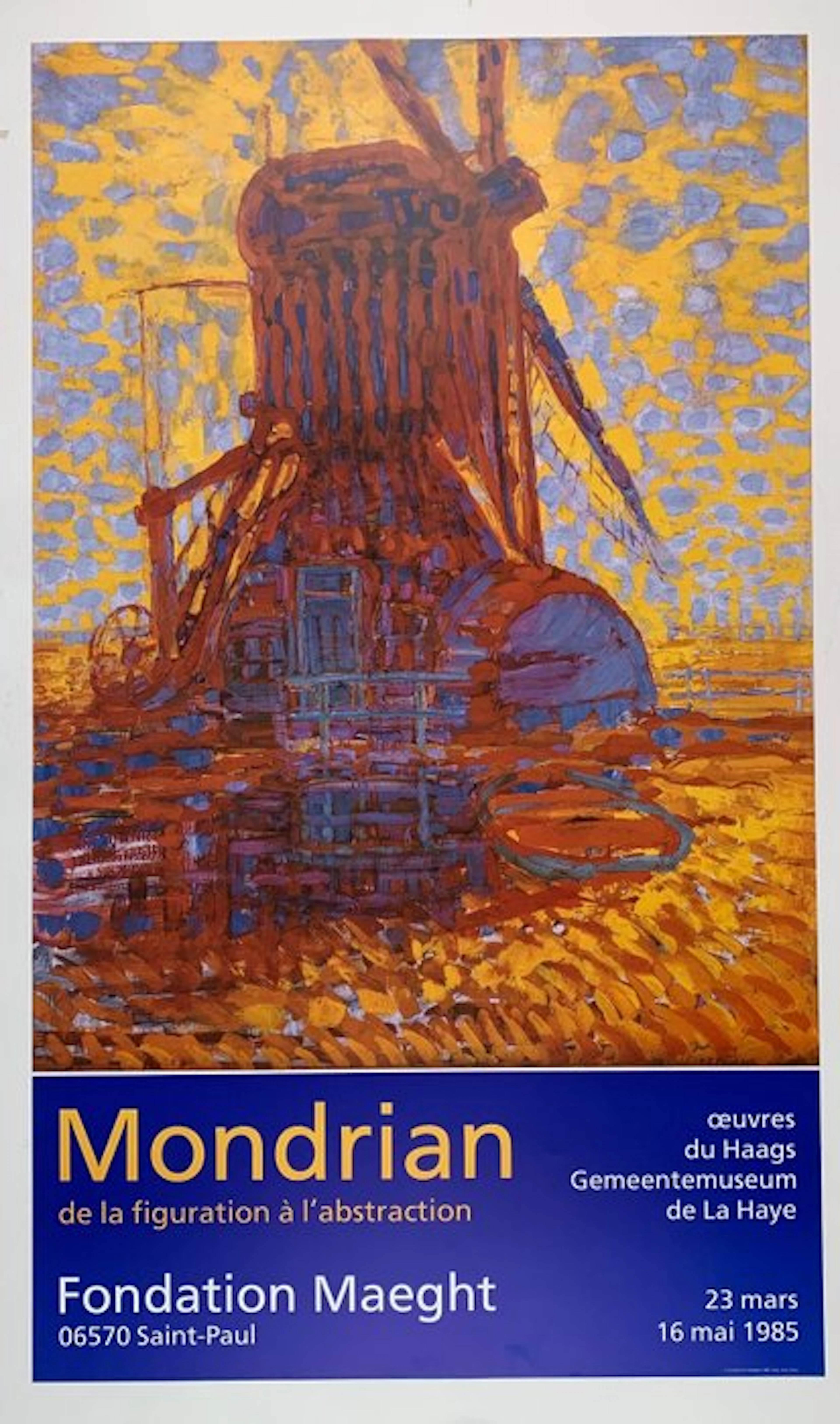 Piet Mondrian - Moulin au Soleil