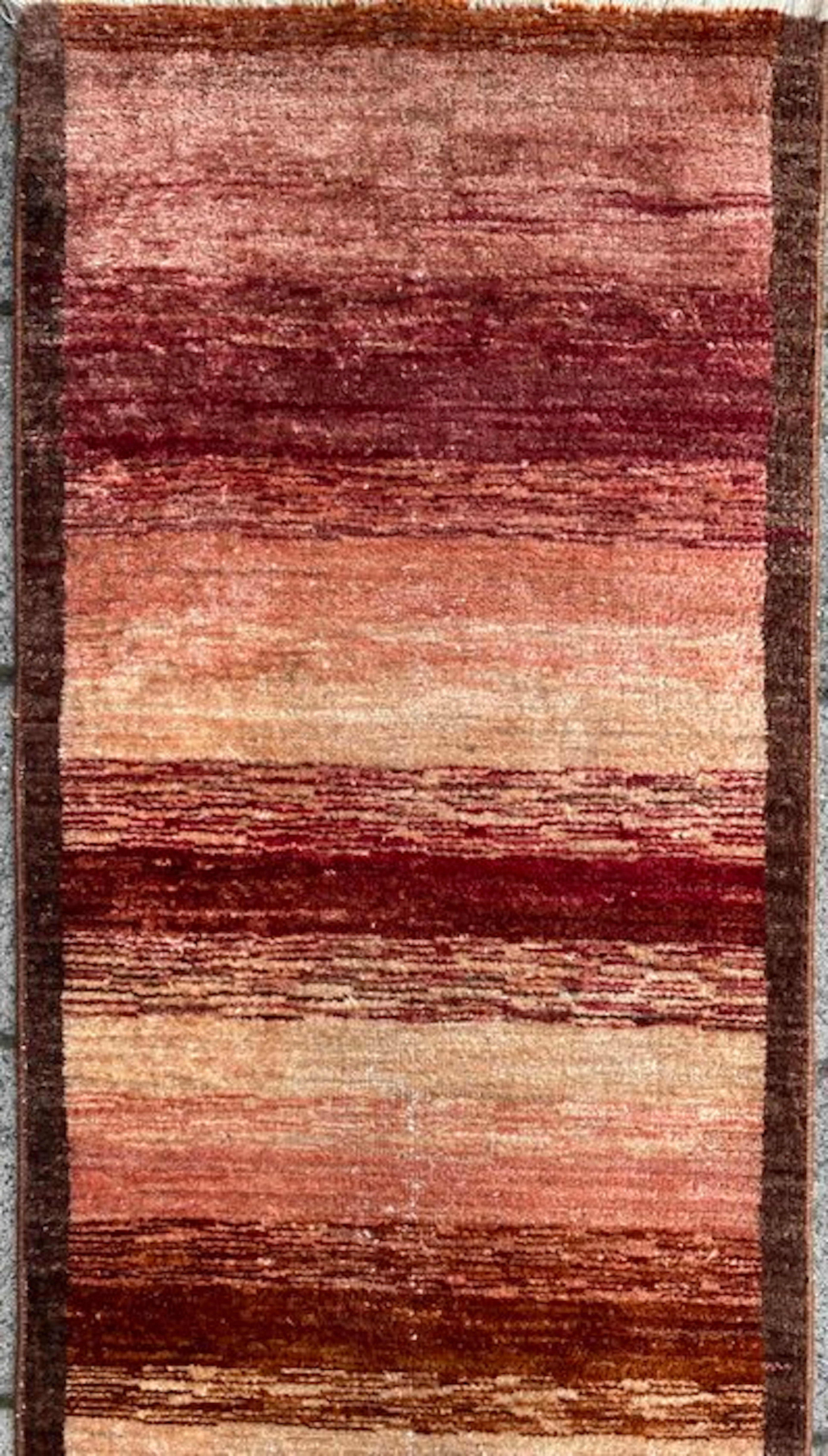 Modern Afghan Runner - Cleaned - Carpet - 326 cm - 65 cm