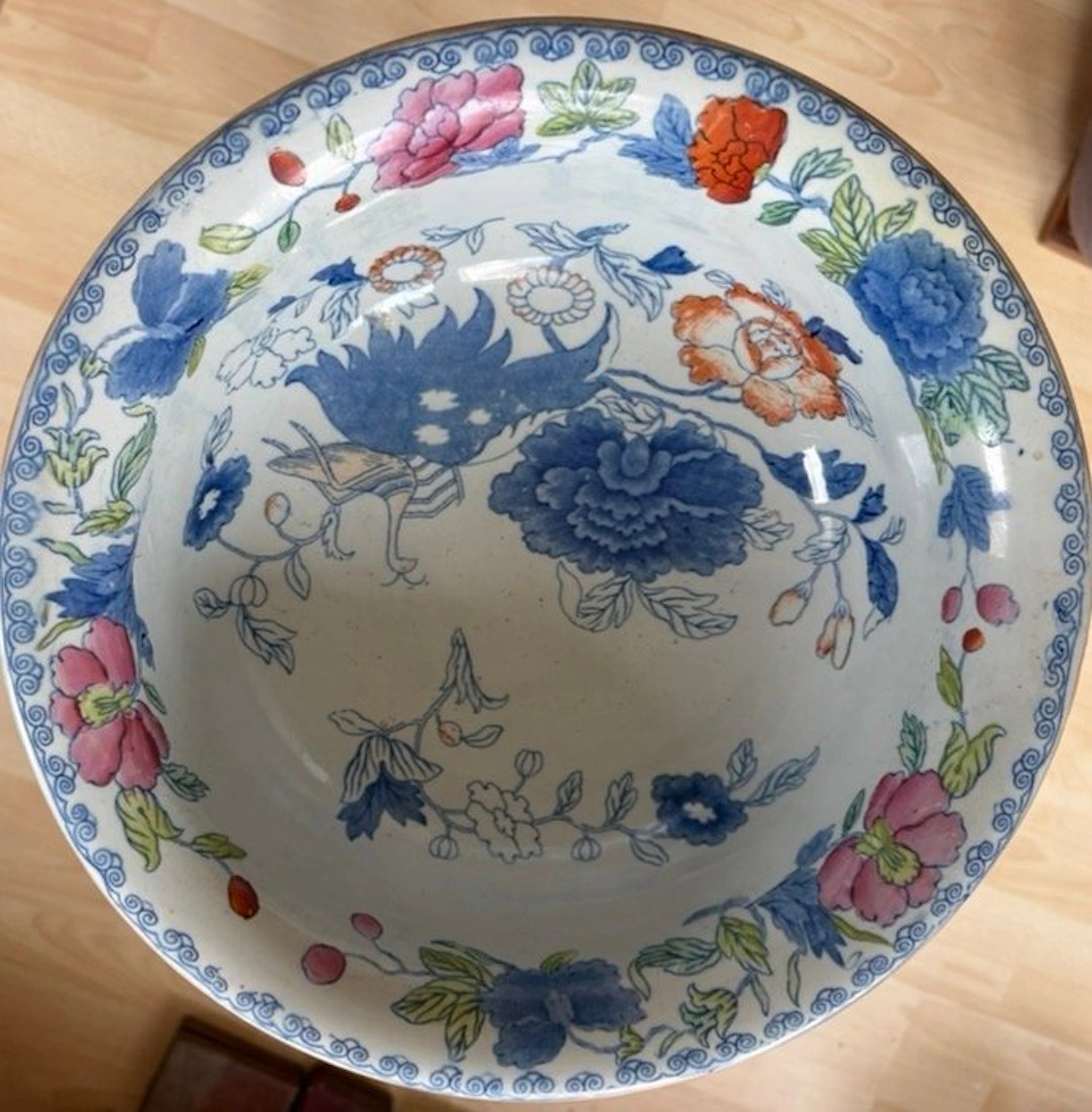 Mason's - Dish - Earthenware - Stunning Punch Bowl - bowl