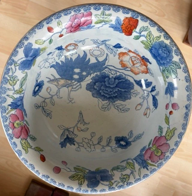 Mason's - Dish - Earthenware - Stunning Punch Bowl - bowl