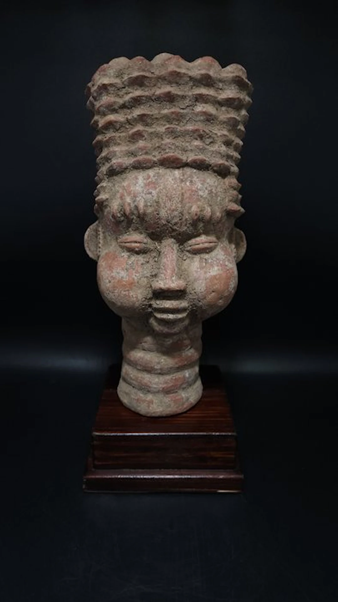 a superb funerary head - Achantis - Ghana (No reserve price)