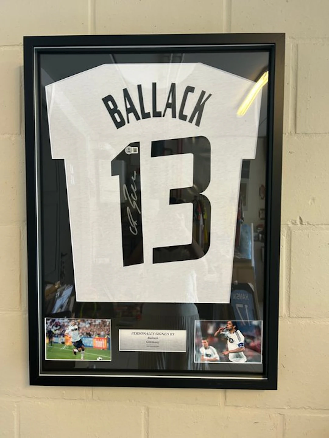 Germany - Football World Championships - Michael Ballack - Sports jersey