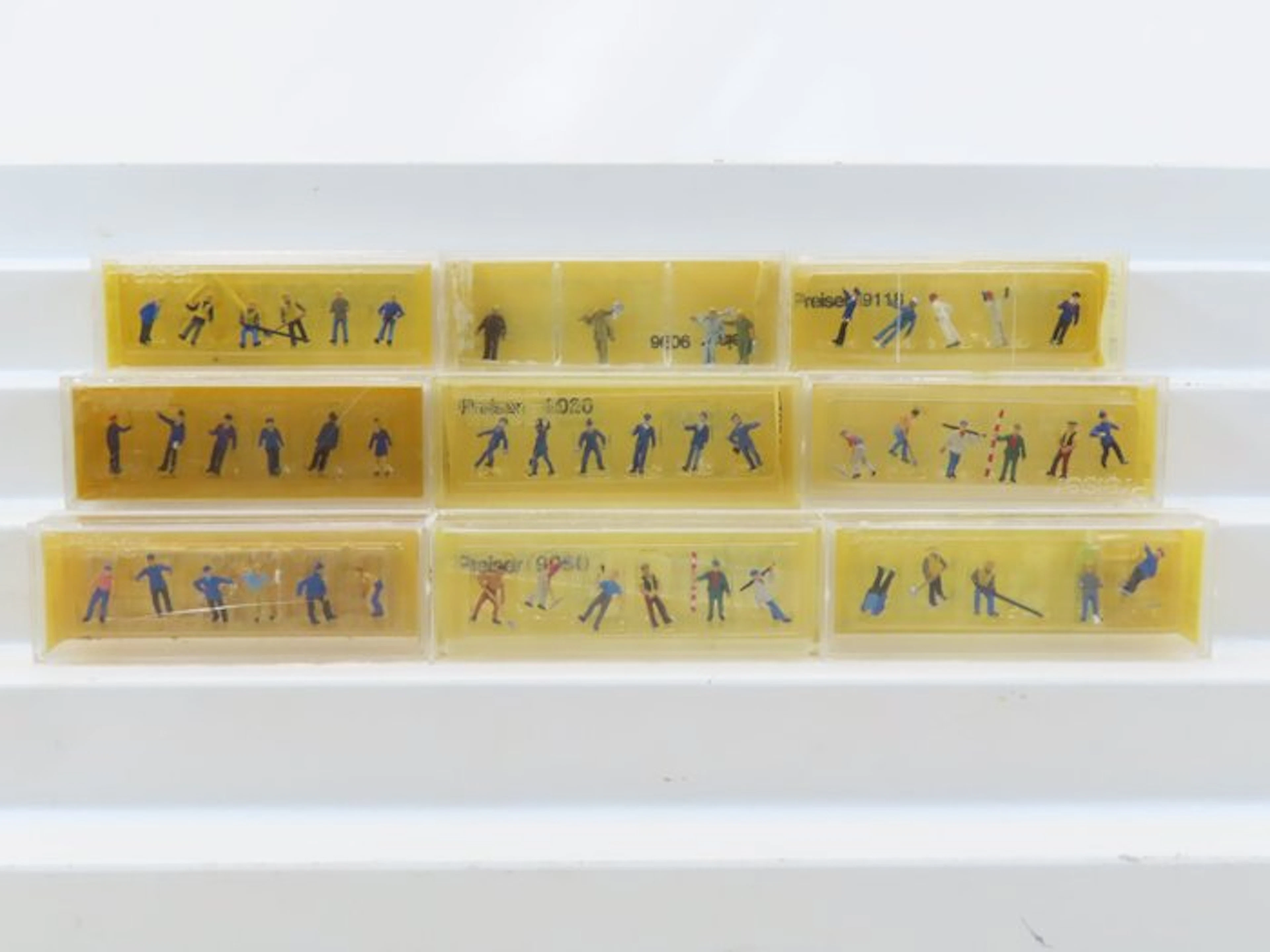 Preiser N - 9011/-16/-19/-20/-30/-35/-118 - Model train...
