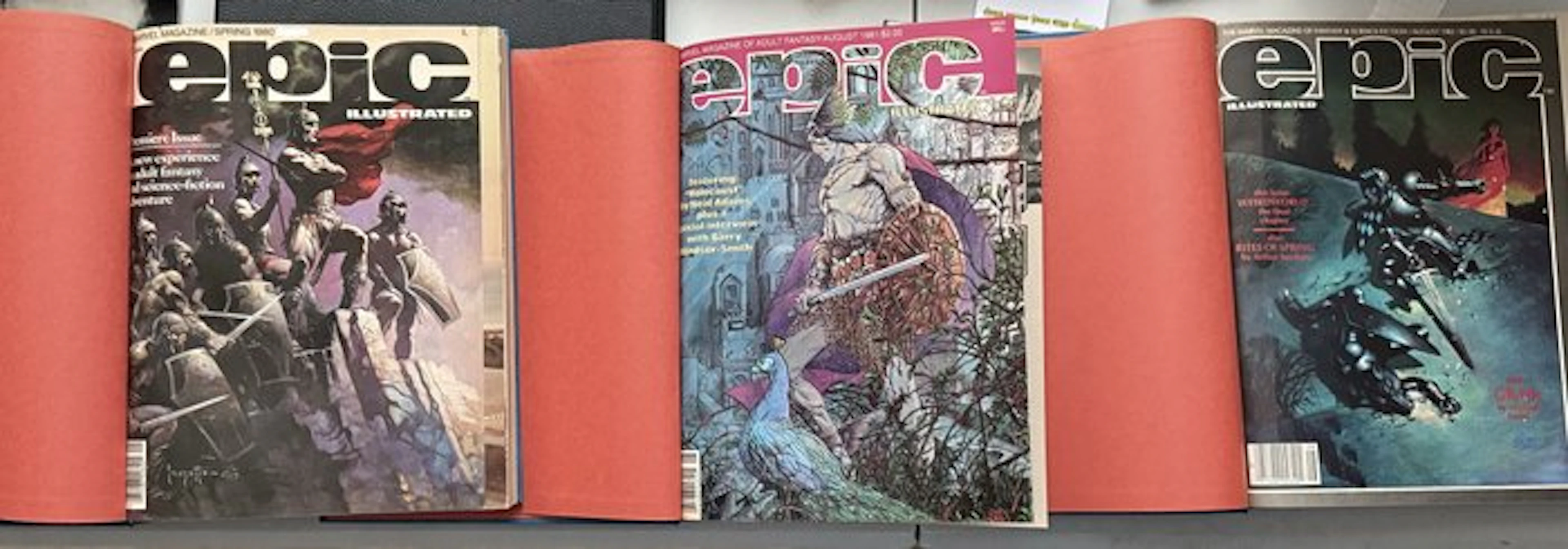 Epic Illustrated #1/18 - Collected in 3 volumes - 18...