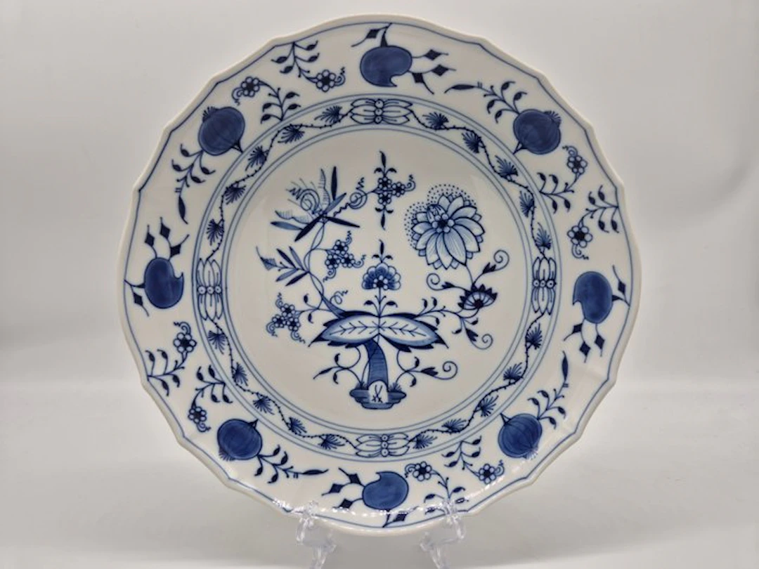 Meissen - Große Schale, Zwiebelmuster, 1. Wahl - Dish - Porcelain