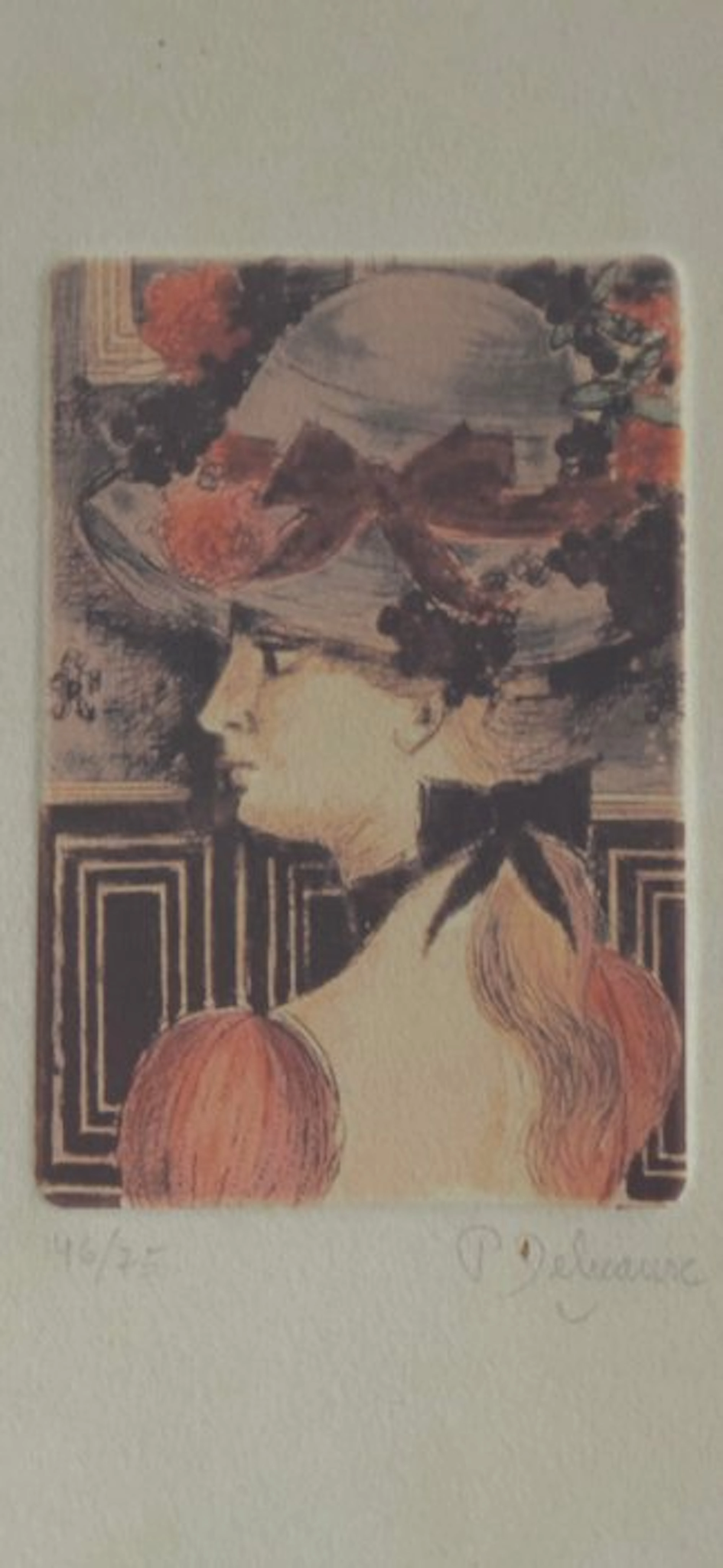 Paul Delvaux (1897-1994) - Le chapeau
