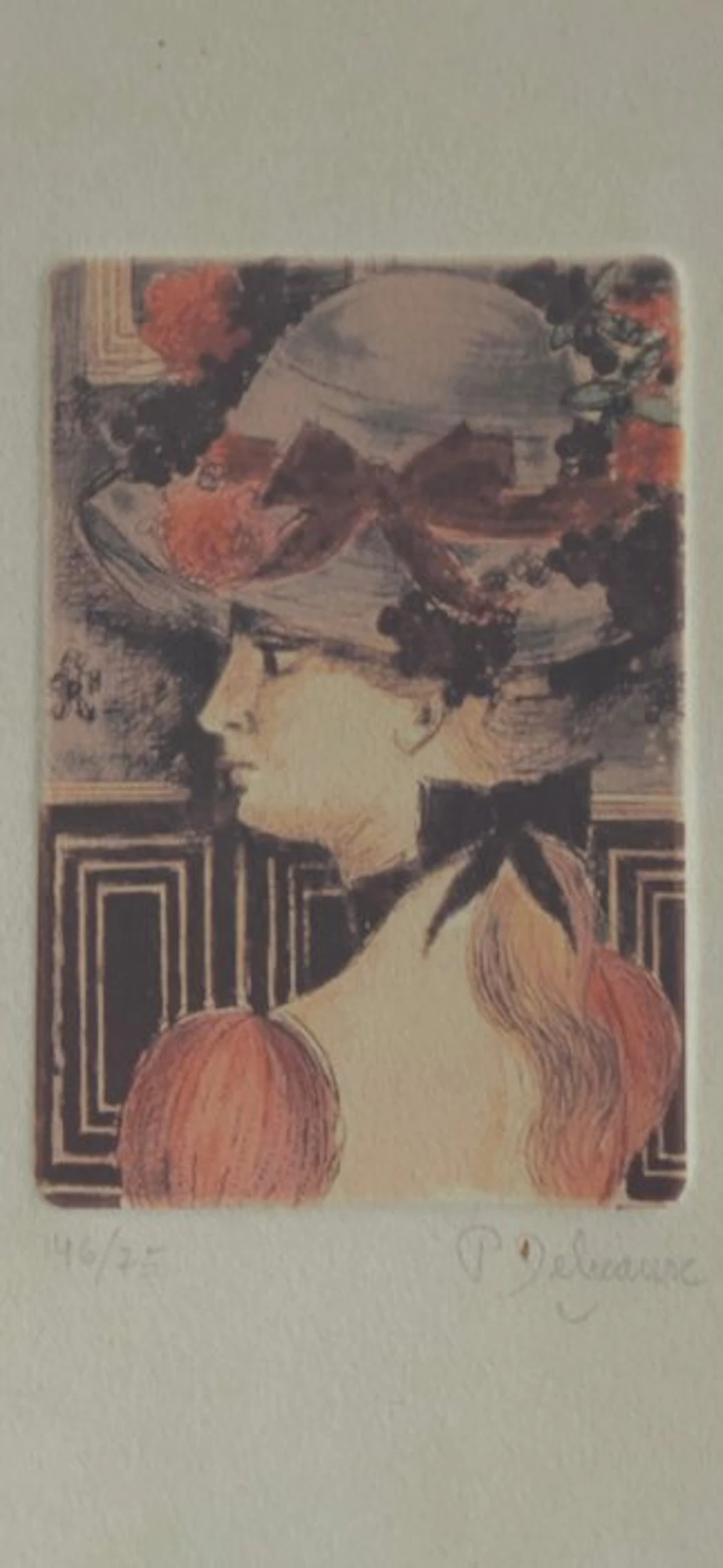 Paul Delvaux (1897-1994) - Le chapeau